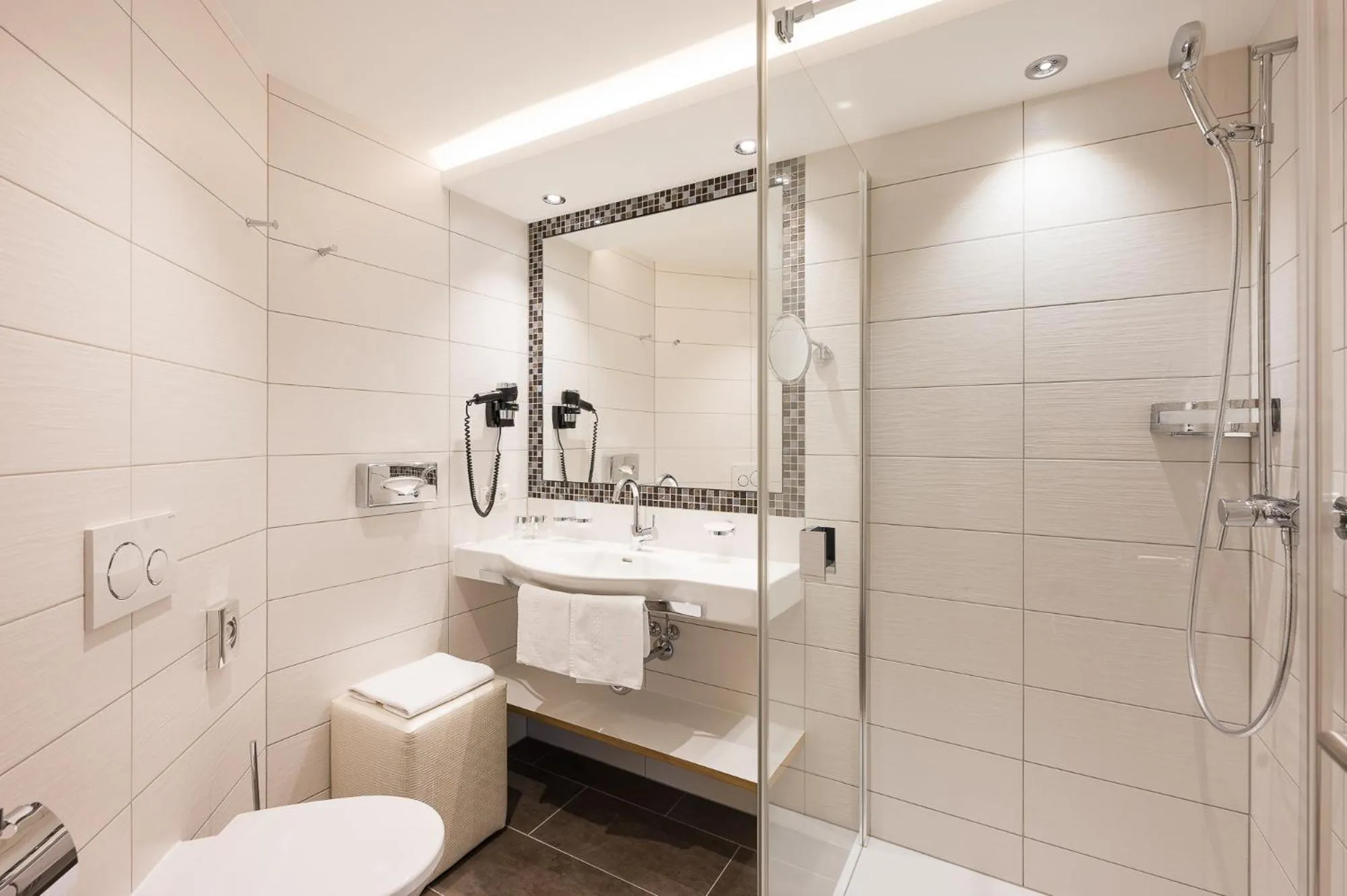 Bathroom in Hotel Seespitz