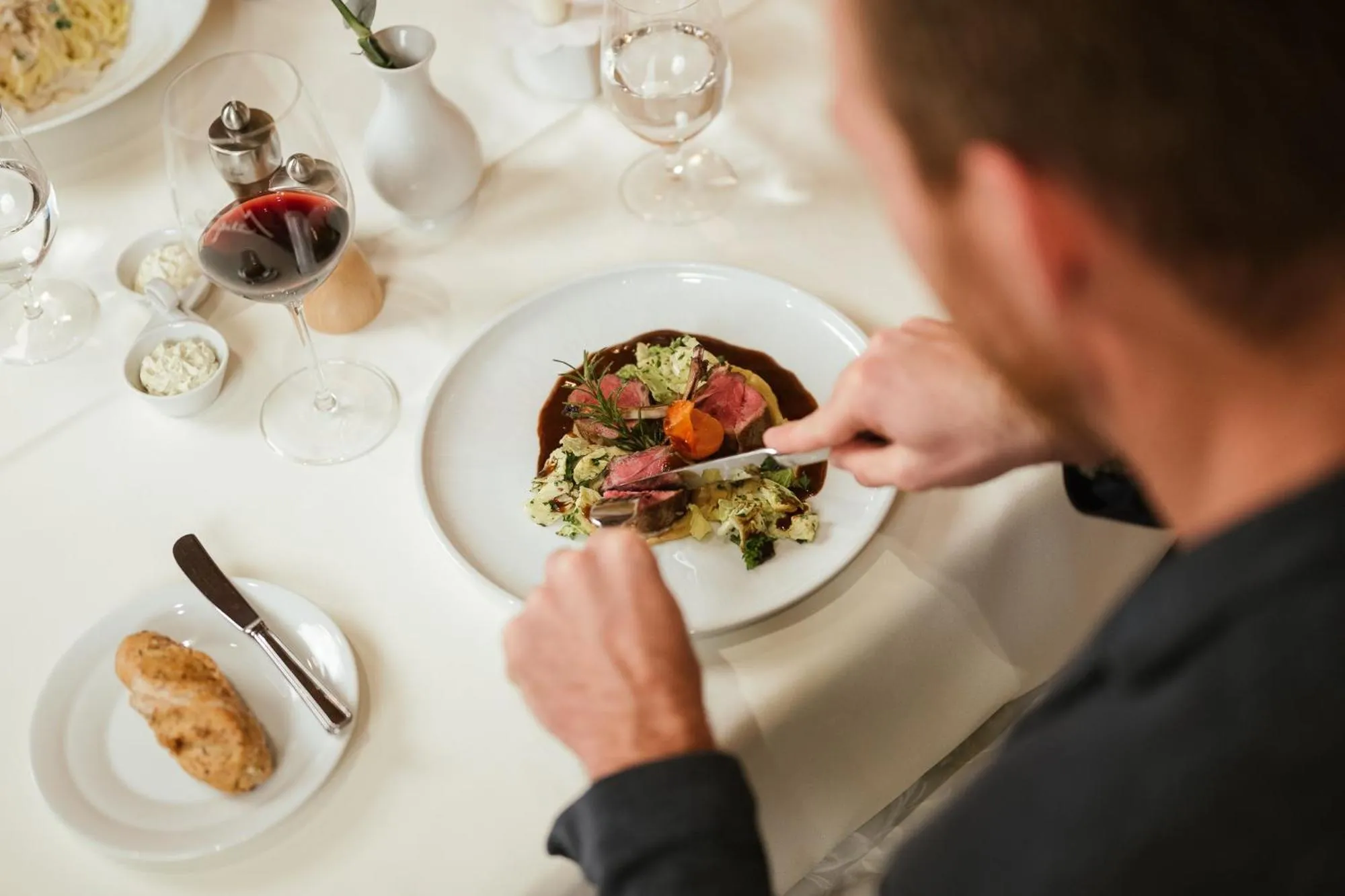 Dinner in Hotel Seespitz