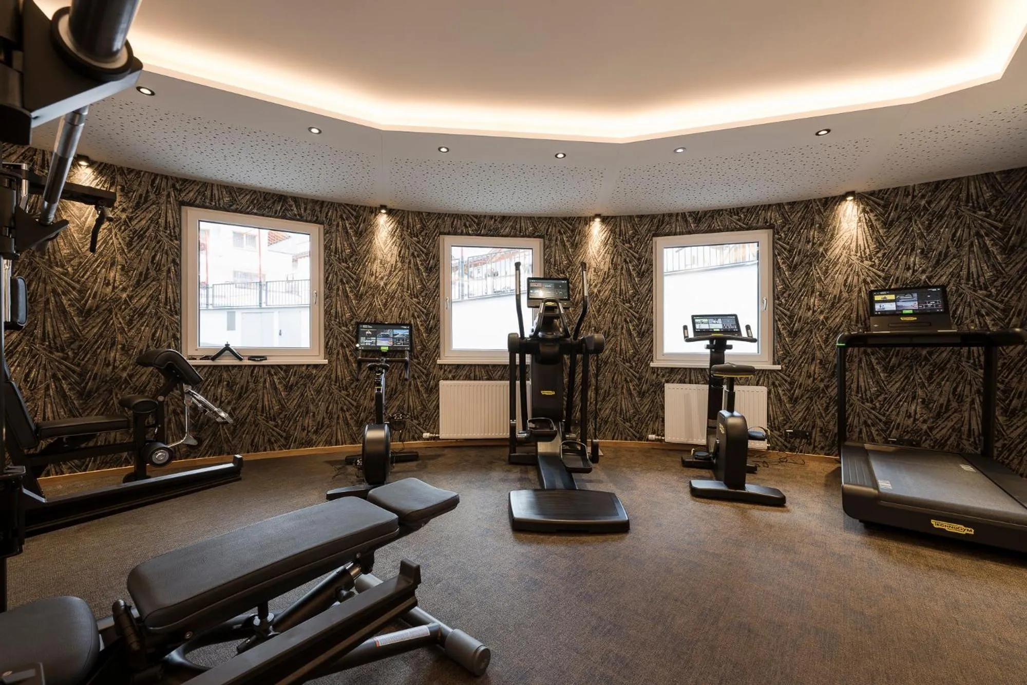 Fitness centre/facilities in Hotel Seespitz