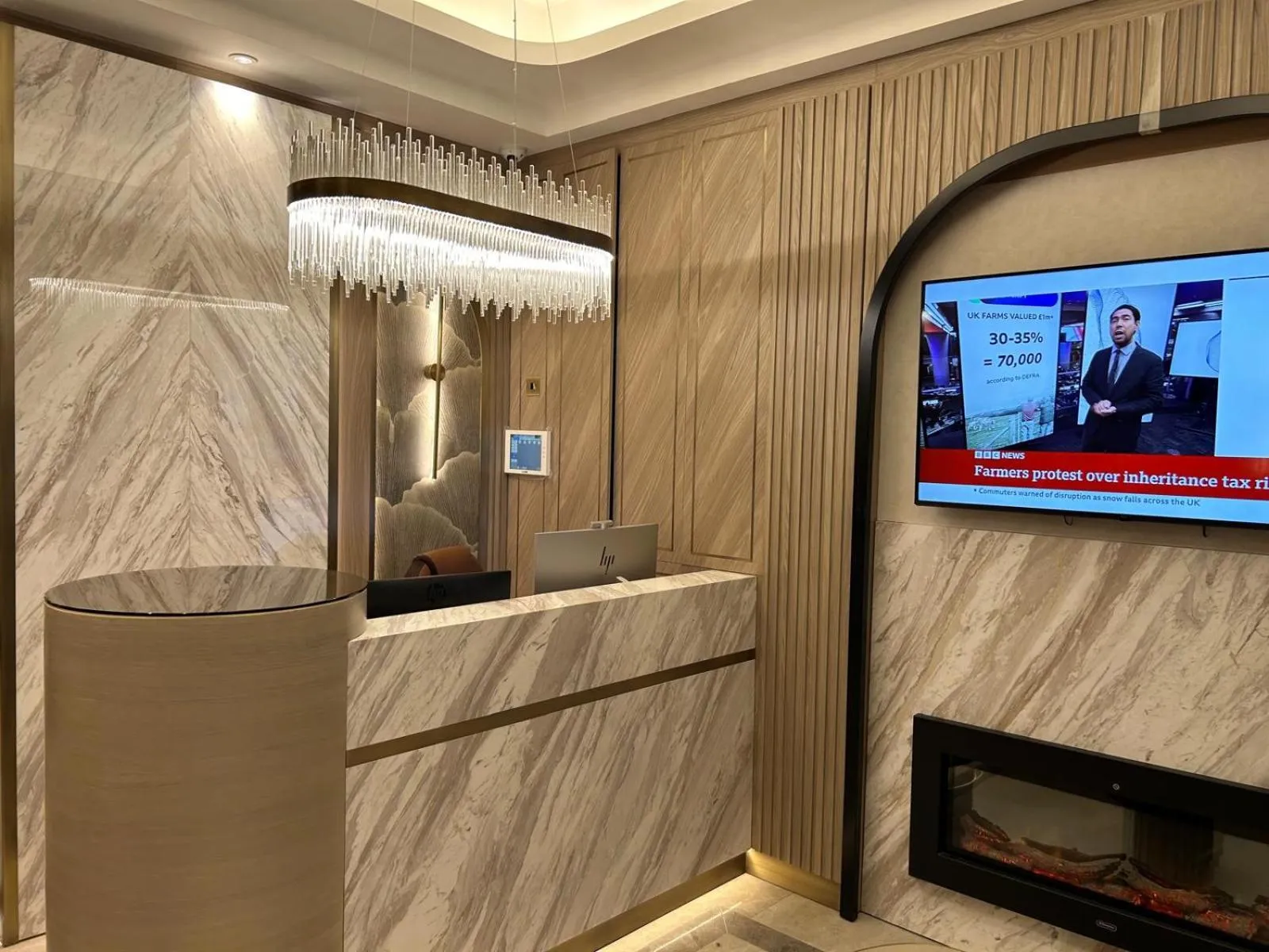 Lobby or reception in St Mark's - Merit Hotels