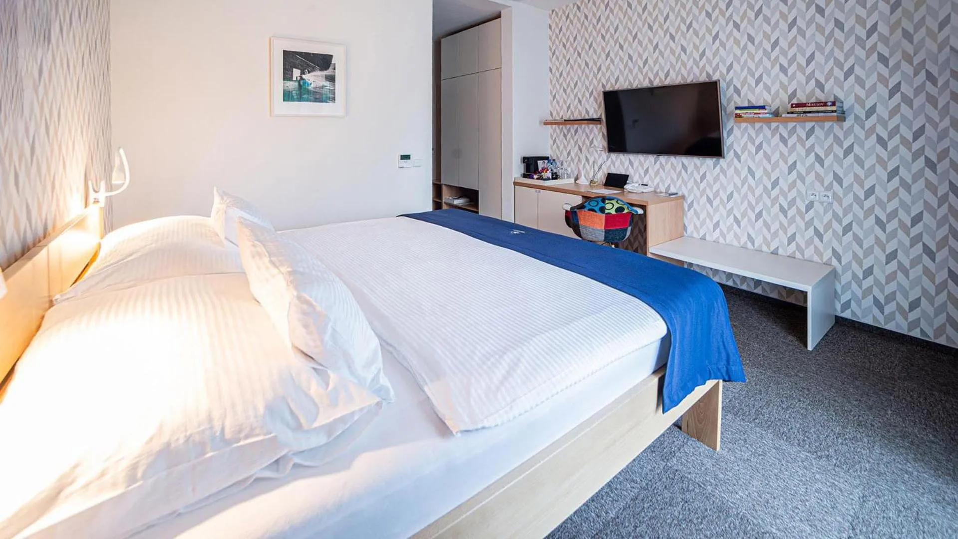 Bed in HOTEL Hraniční zámeček