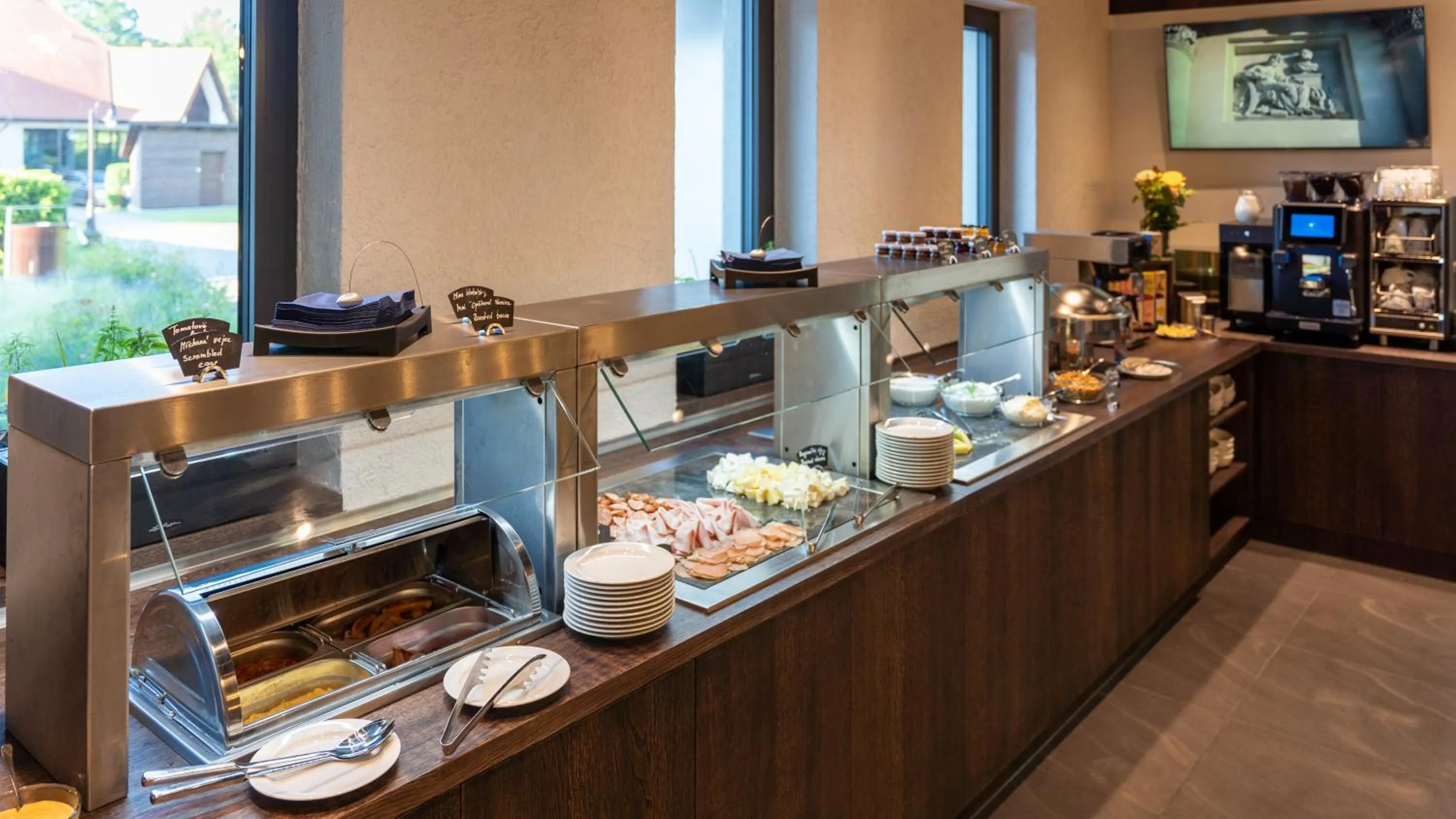 Breakfast in HOTEL Hraniční zámeček