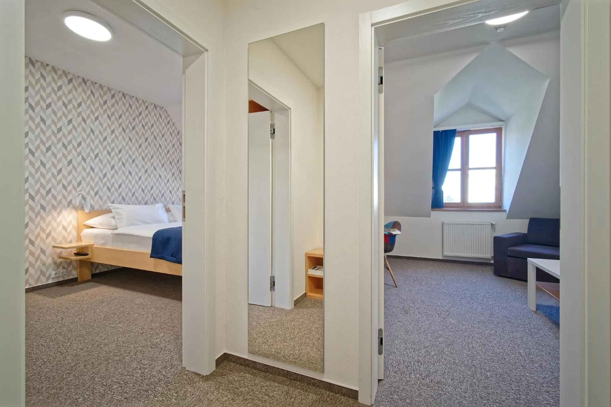 Bed in HOTEL Hraniční zámeček