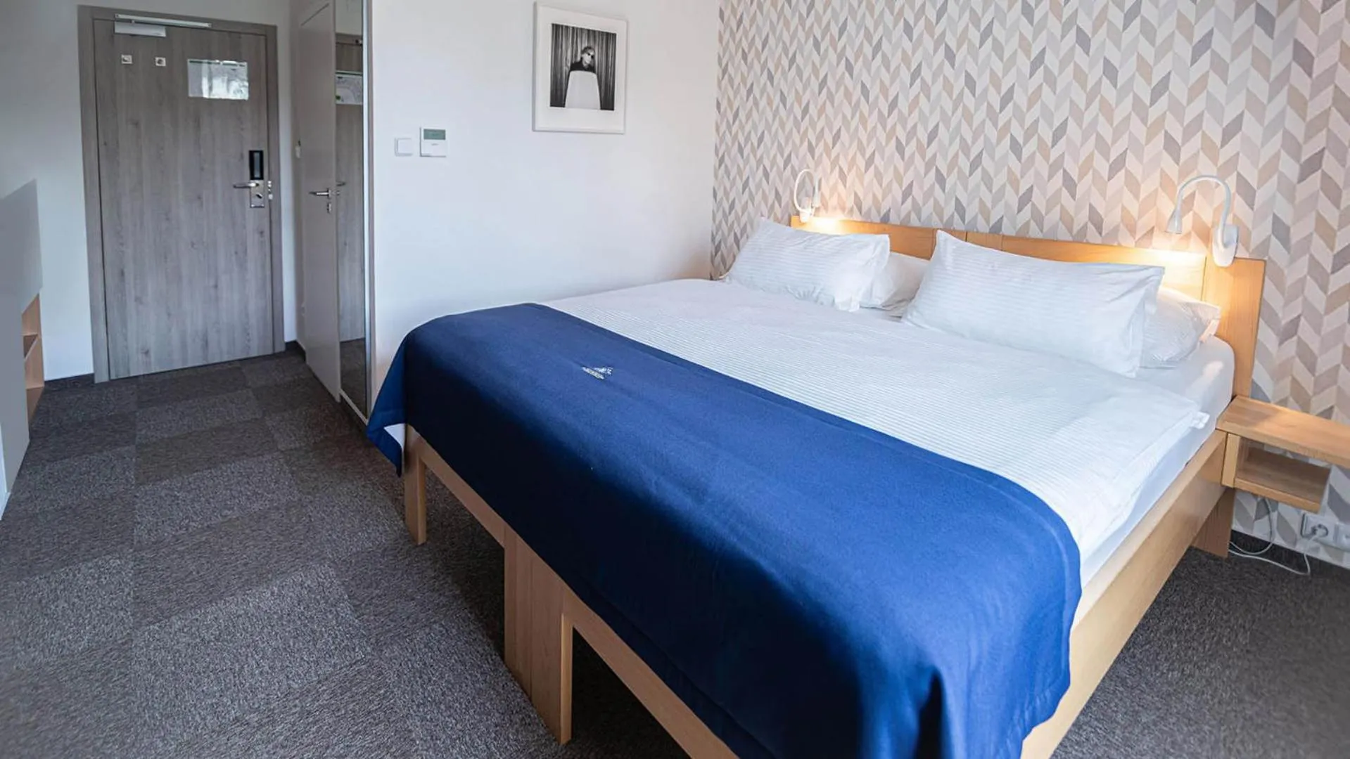 Bed in HOTEL Hraniční zámeček