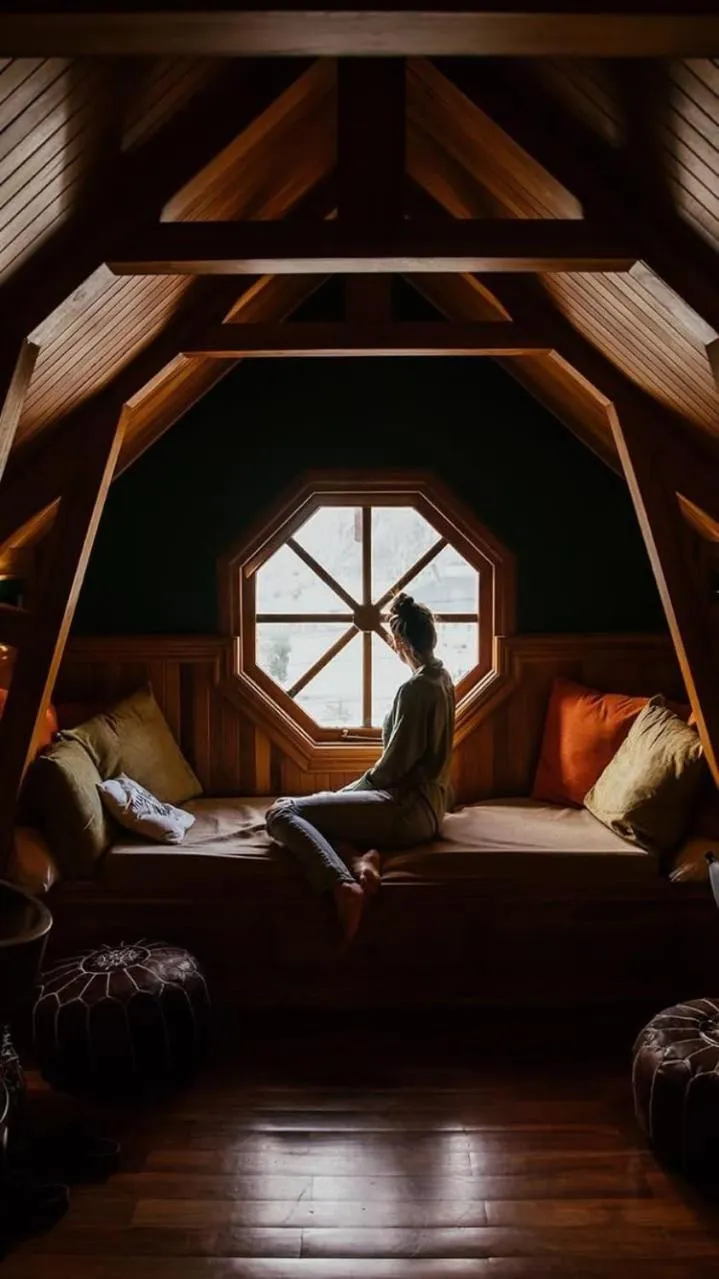 Living room in Hosteria Senderos