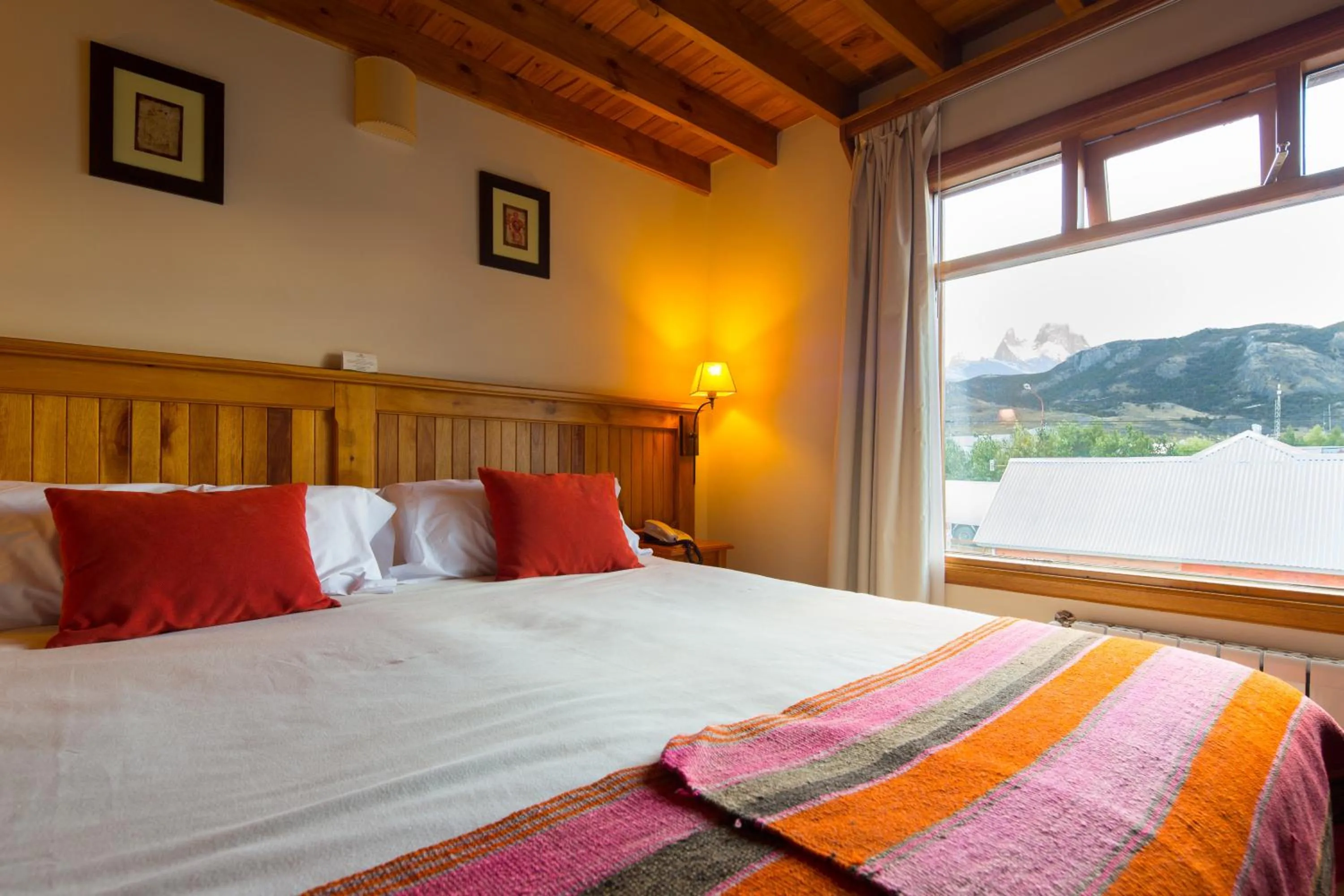 Bed in Hosteria Senderos