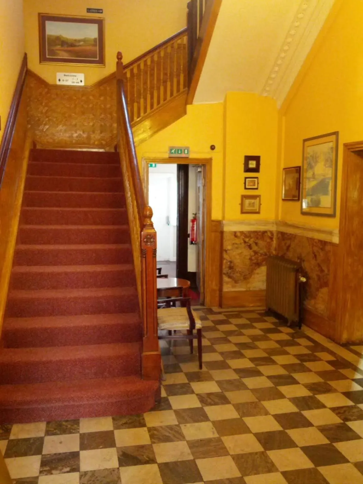 Lobby or reception in Patten Arms Hotel