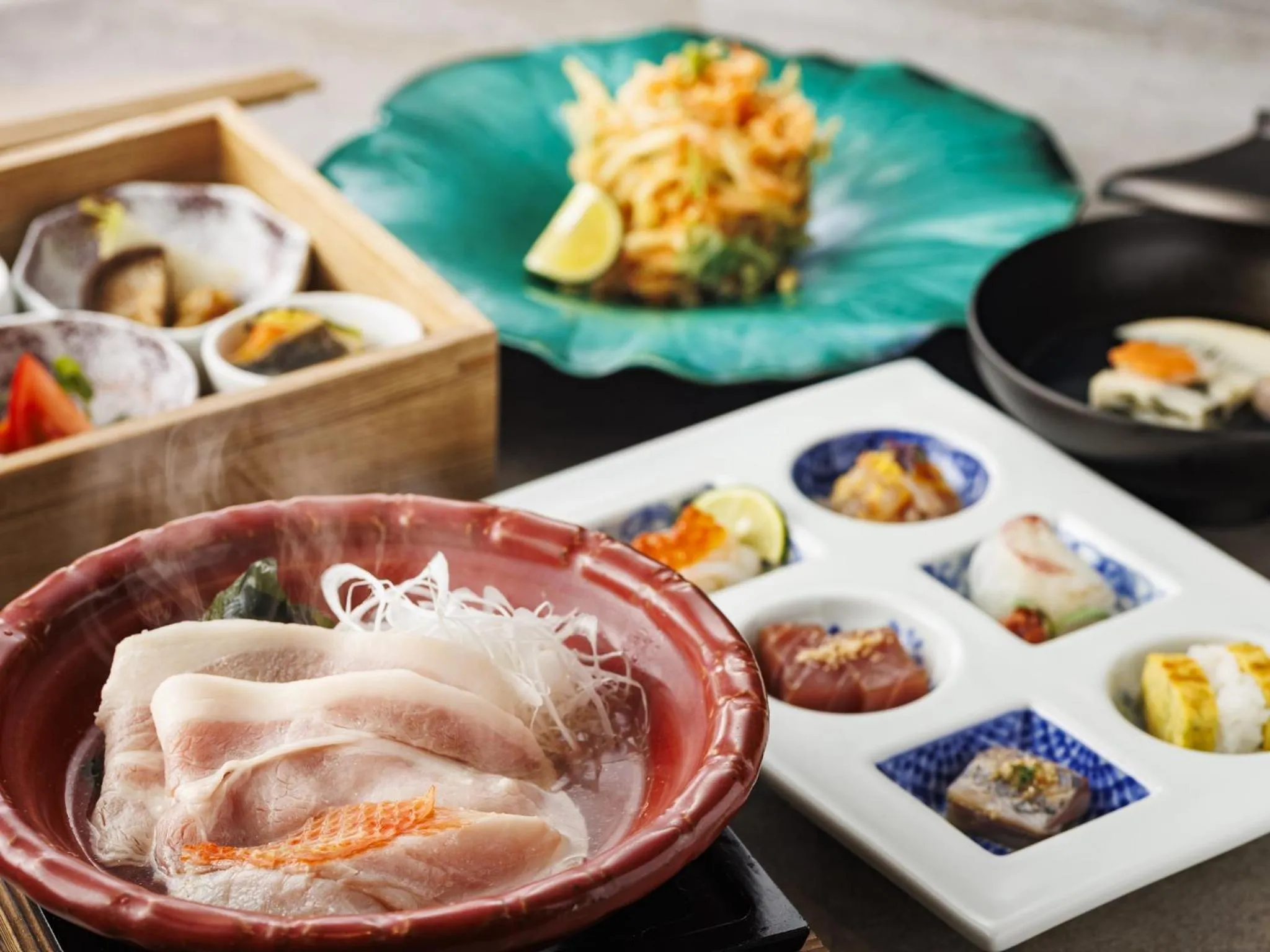 Dinner in KAMENOI HOTEL Atami