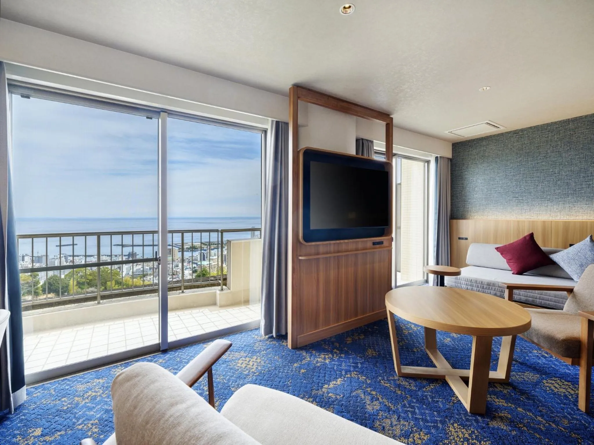 Bed in KAMENOI HOTEL Atami