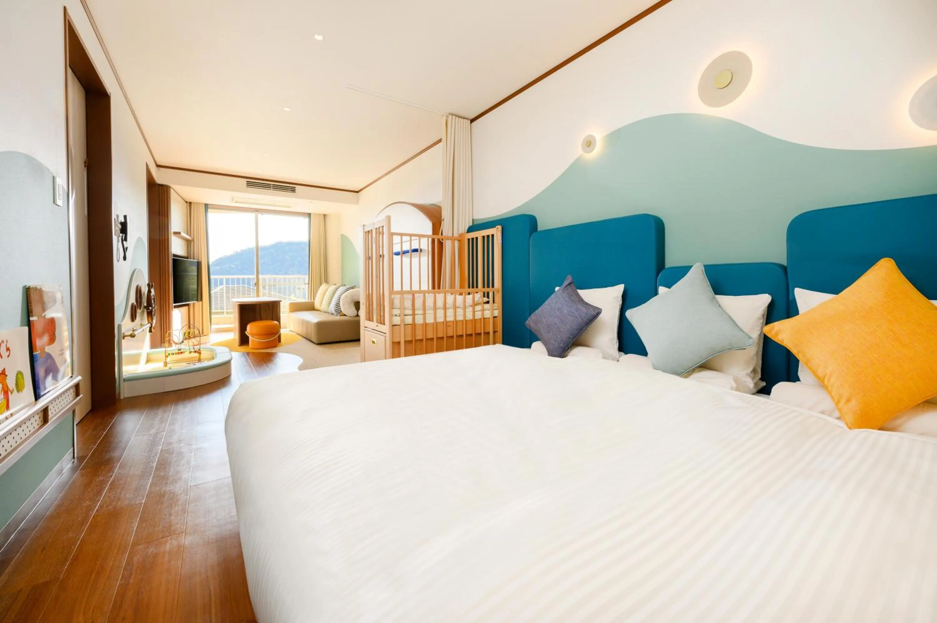 Bed in KAMENOI HOTEL Atami