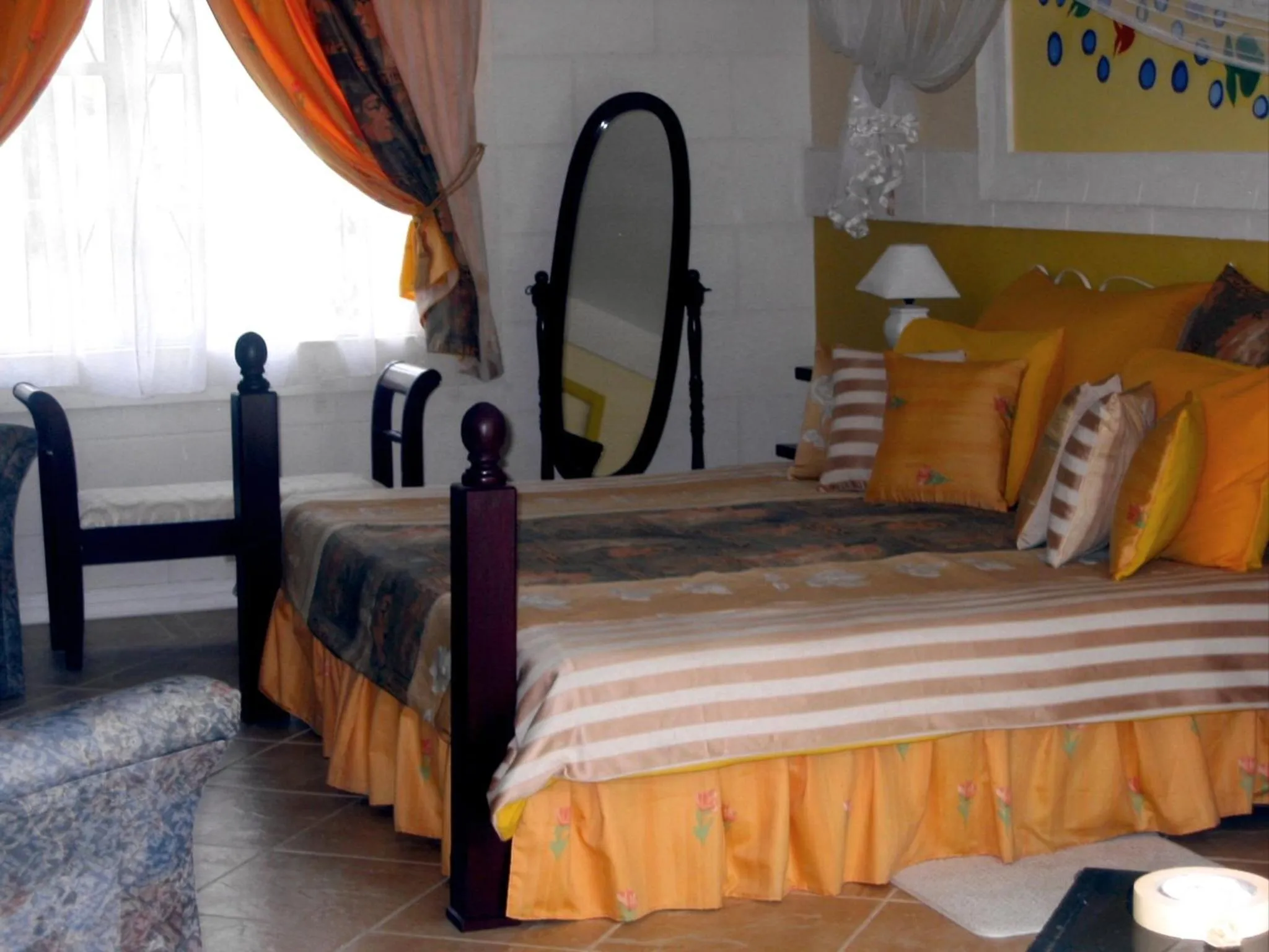 Bed in The Legend Garden Condos