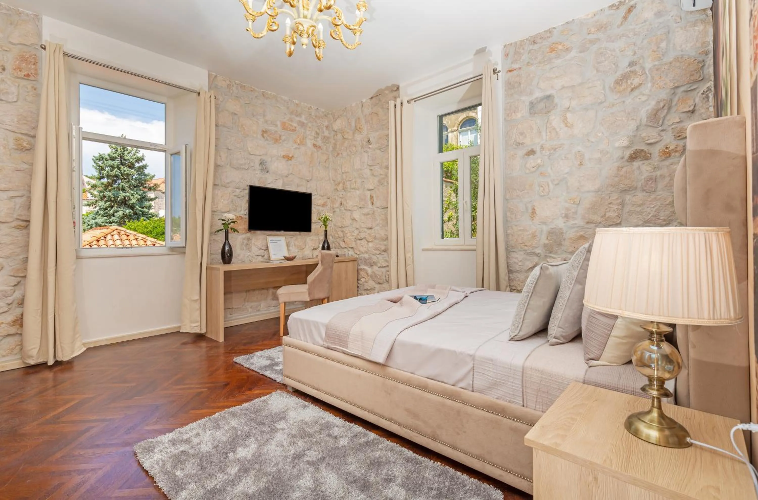 Photo of the whole room, Bed in Seven Stars Accommodation Dubrovnik