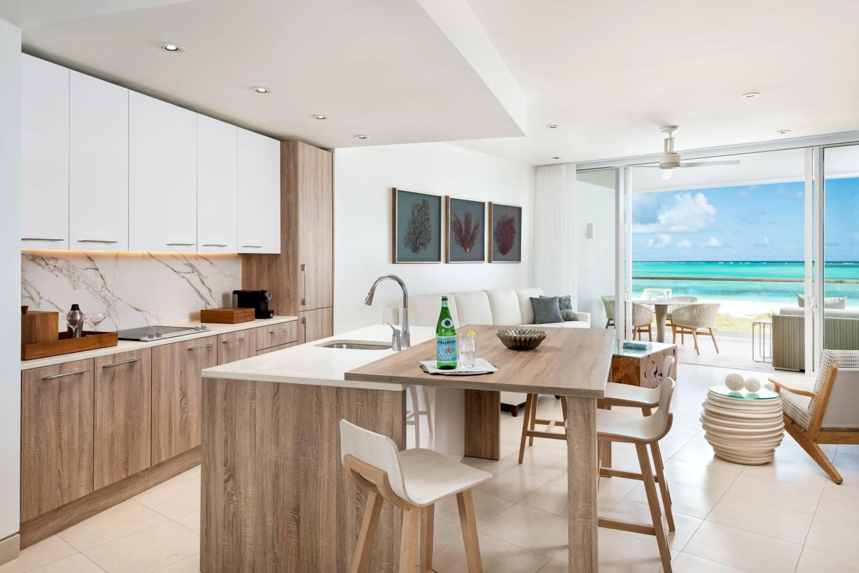 Kitchen or kitchenette in Wymara Resort & Villas