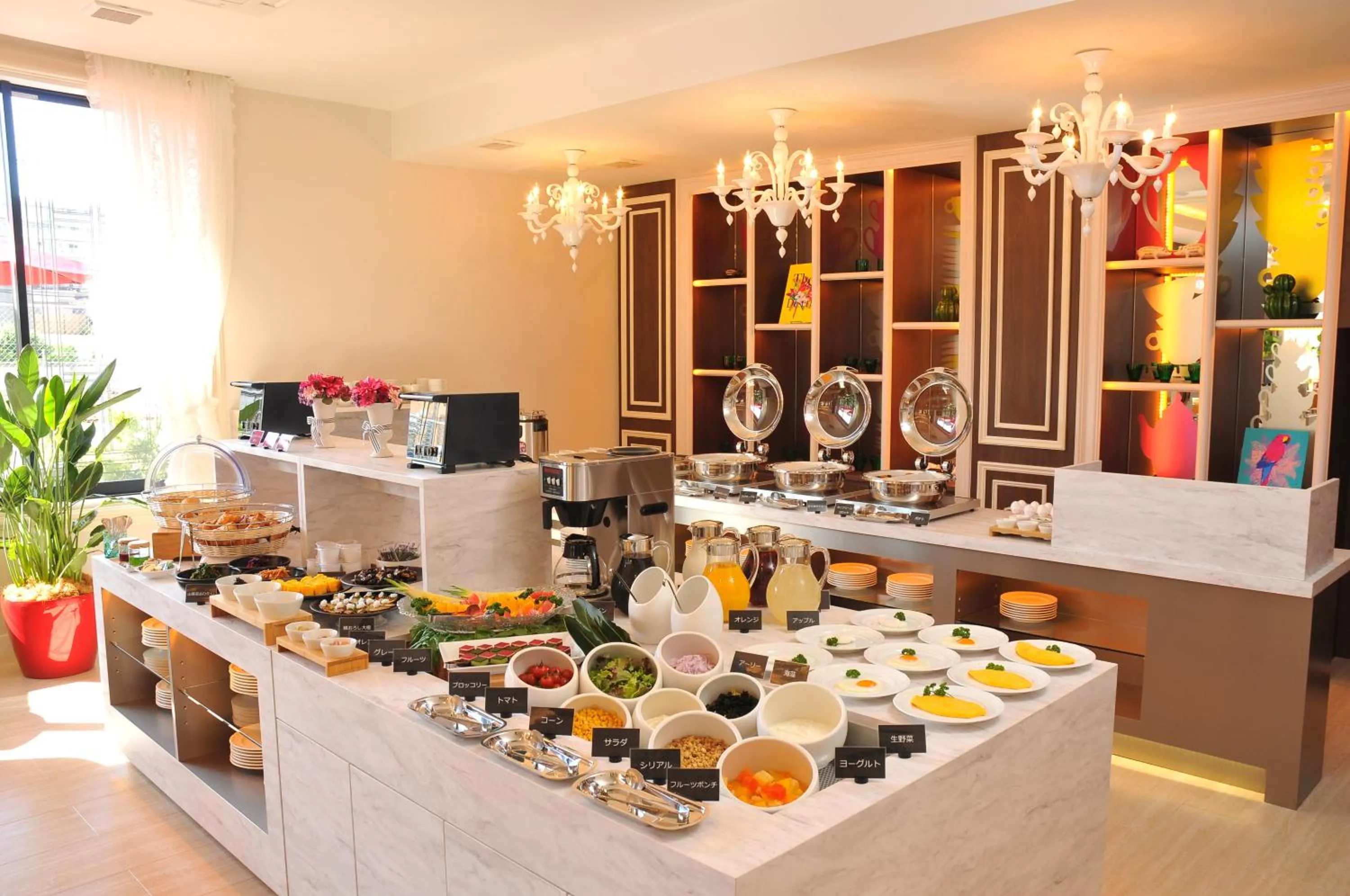 Buffet breakfast in Grand Park Hotel The Luxueux Minami Kashiwa