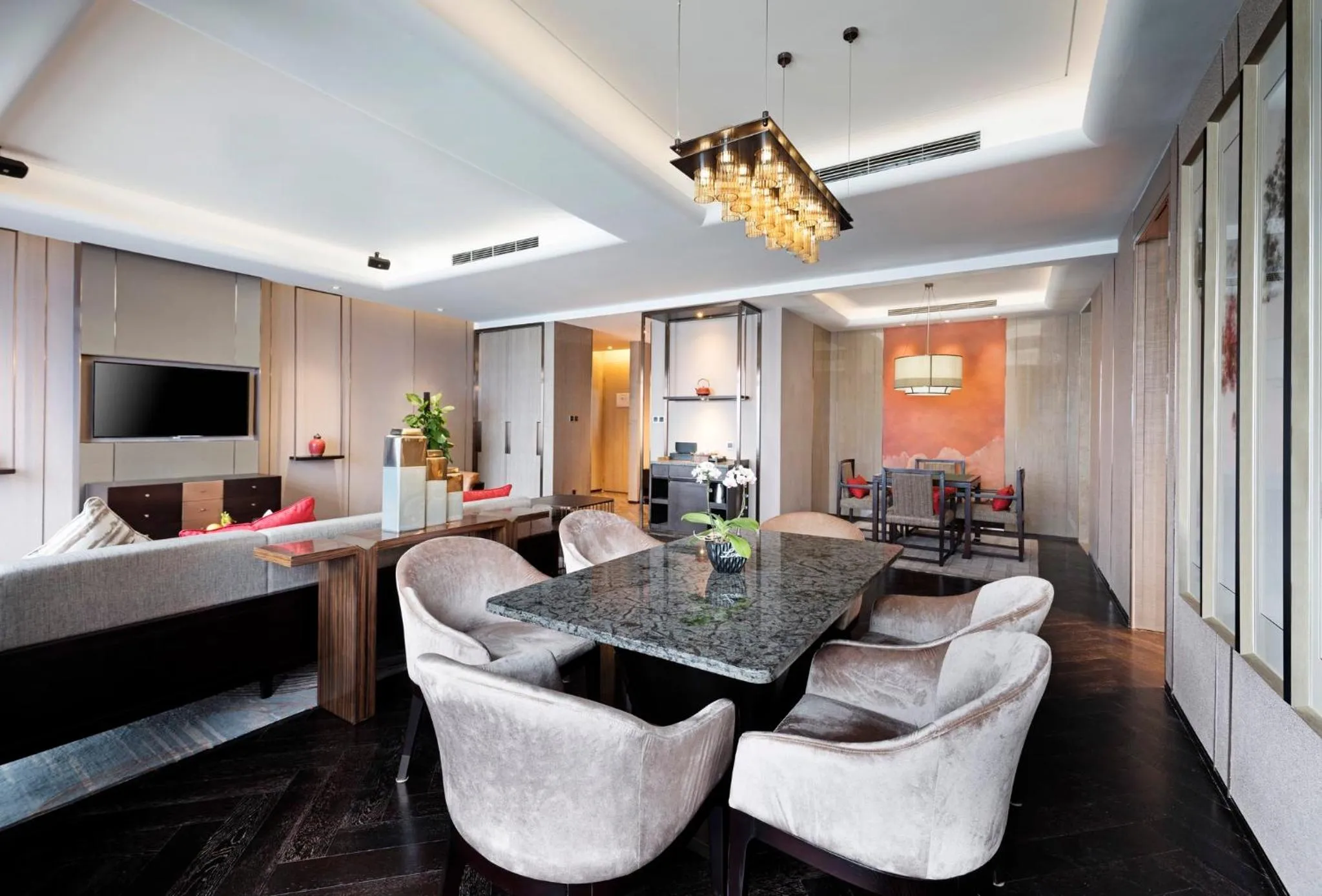 Photo of the whole room in HUALUXE Wuhu