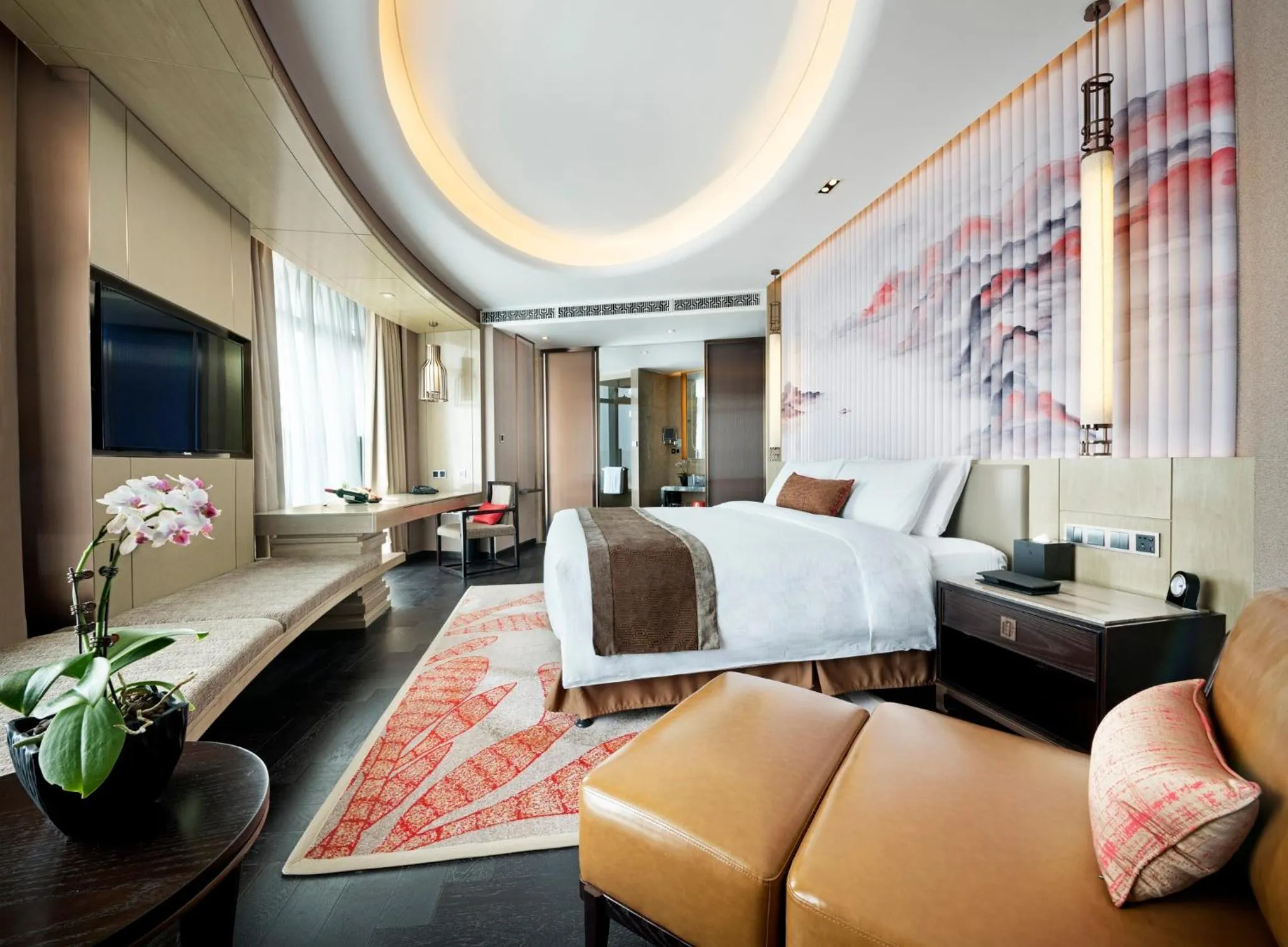 Photo of the whole room in HUALUXE Wuhu