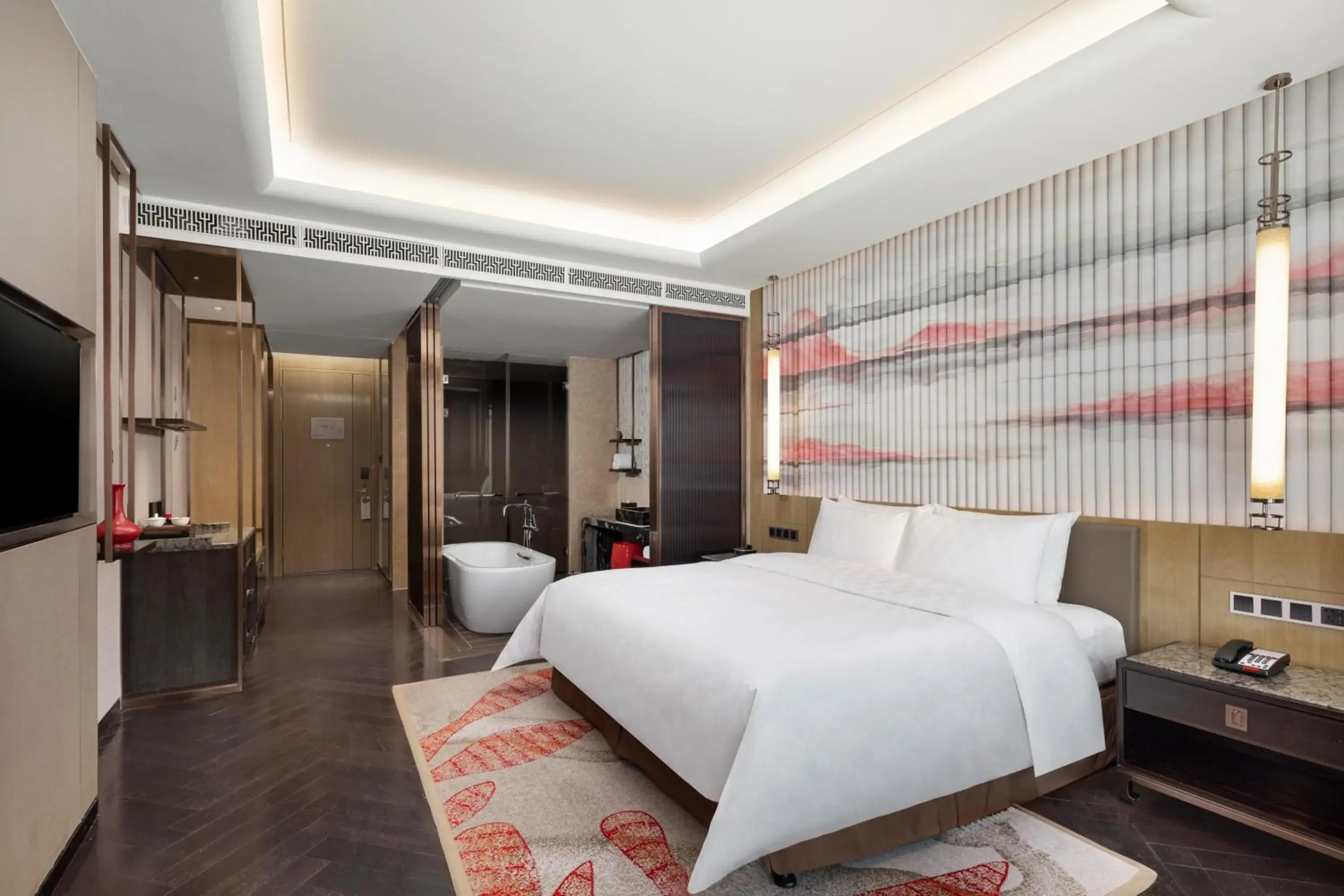 Standard King Room in HUALUXE Wuhu Standard King Room in HUALUXE Wuhu