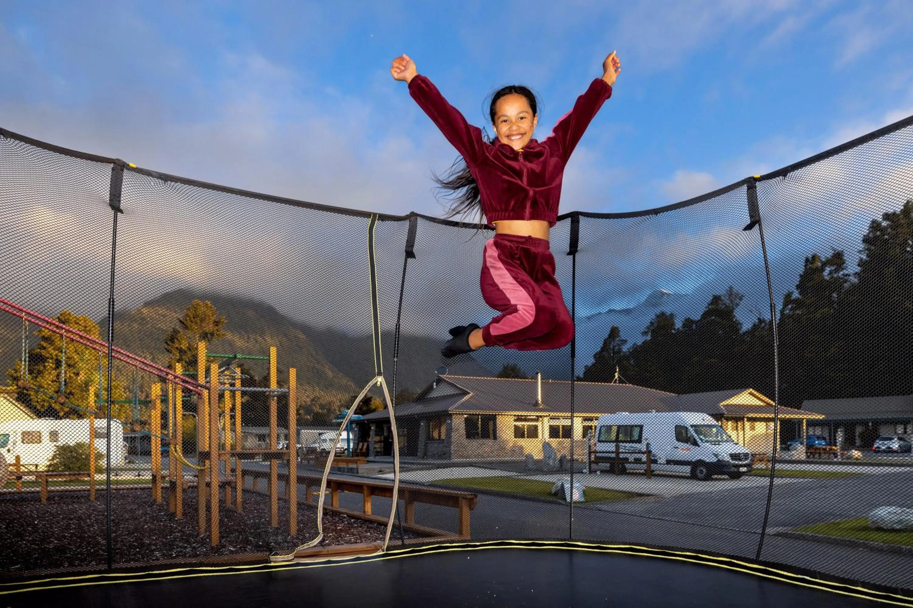 People in Fox Glacier TOP 10 Holiday Park & Motels