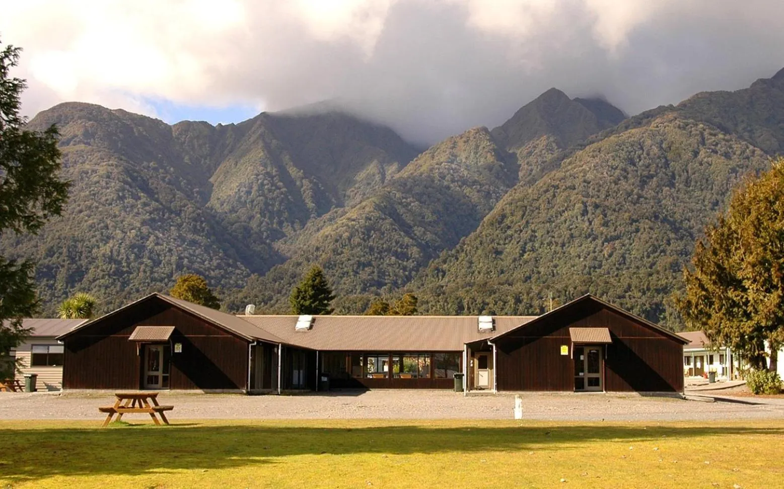 Natural landscape in Fox Glacier TOP 10 Holiday Park & Motels