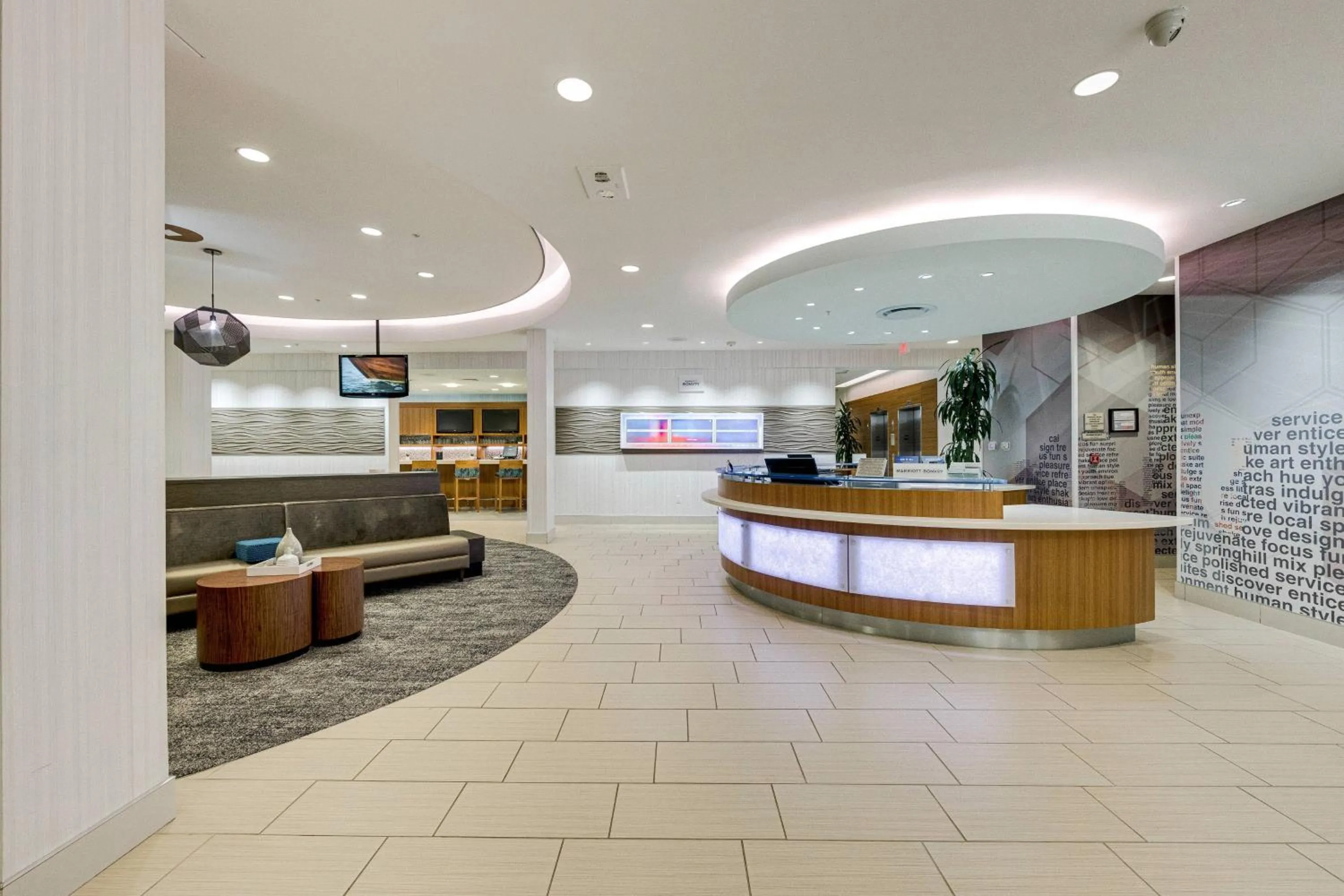 Lobby or reception in SpringHill Suites by Marriott Houston The Woodlands
