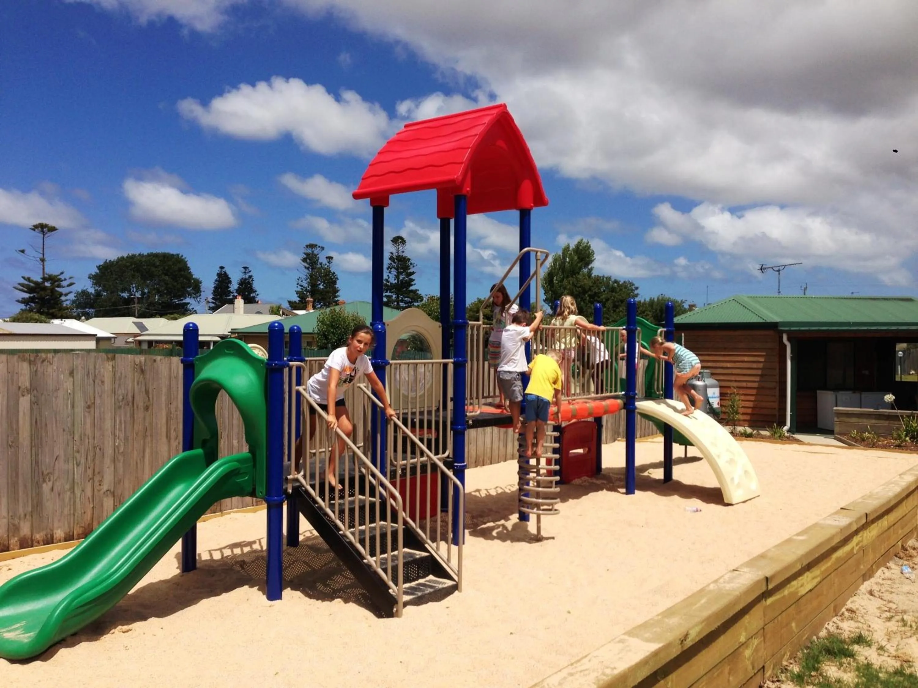 Children play ground in Portland Holiday Village