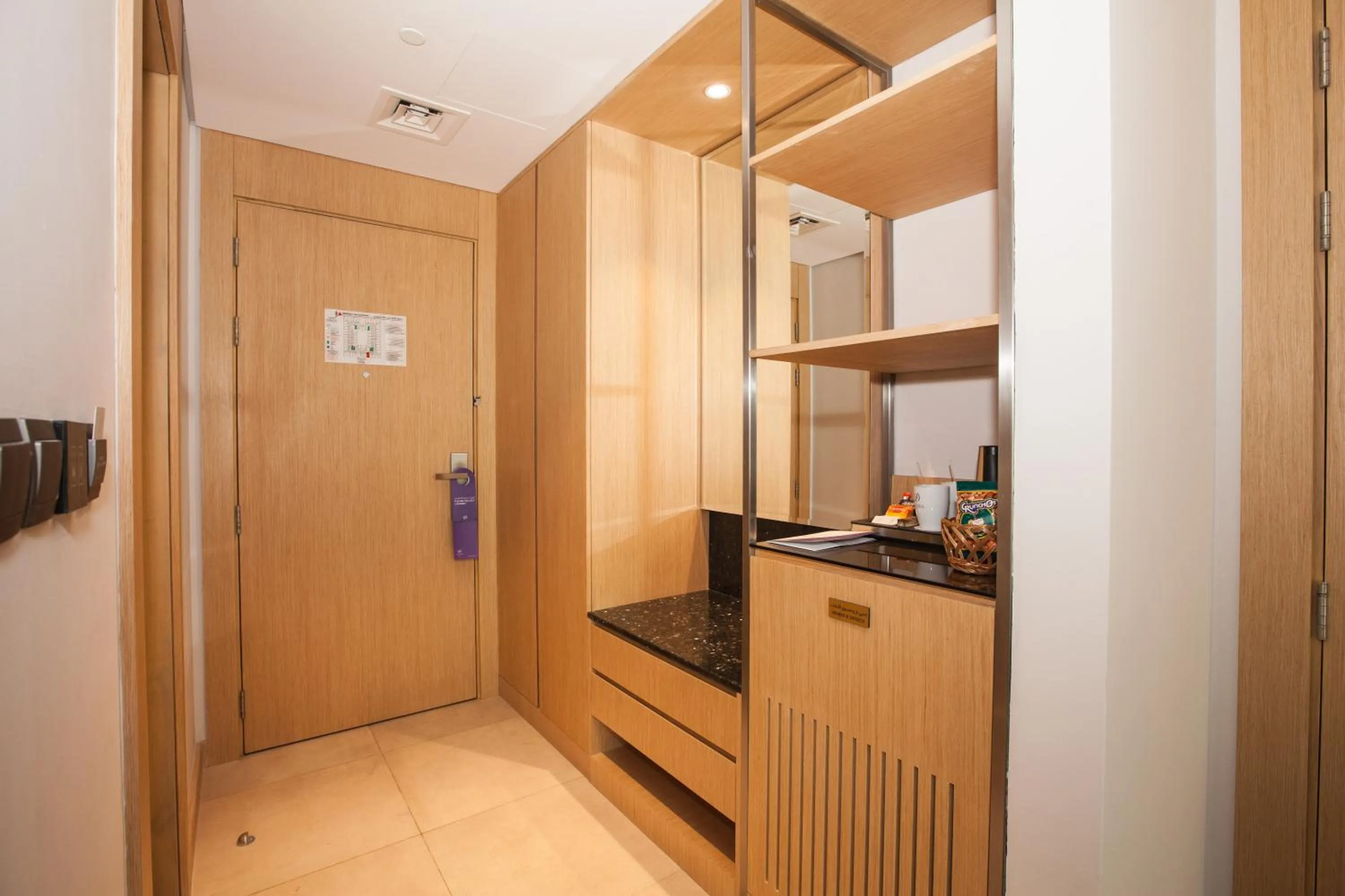 Decorative detail in Flora Inn Hotel Dubai Airport