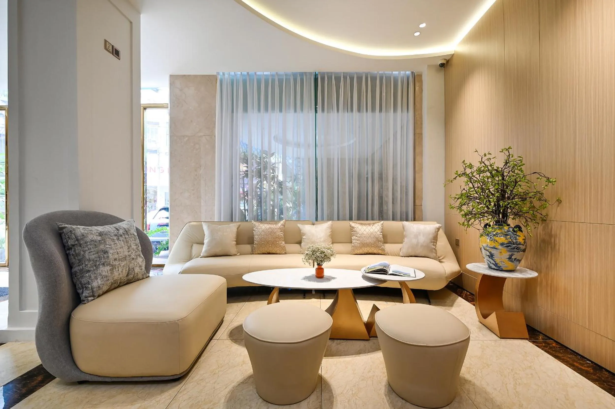 Lobby or reception in Cicilia Saigon Center