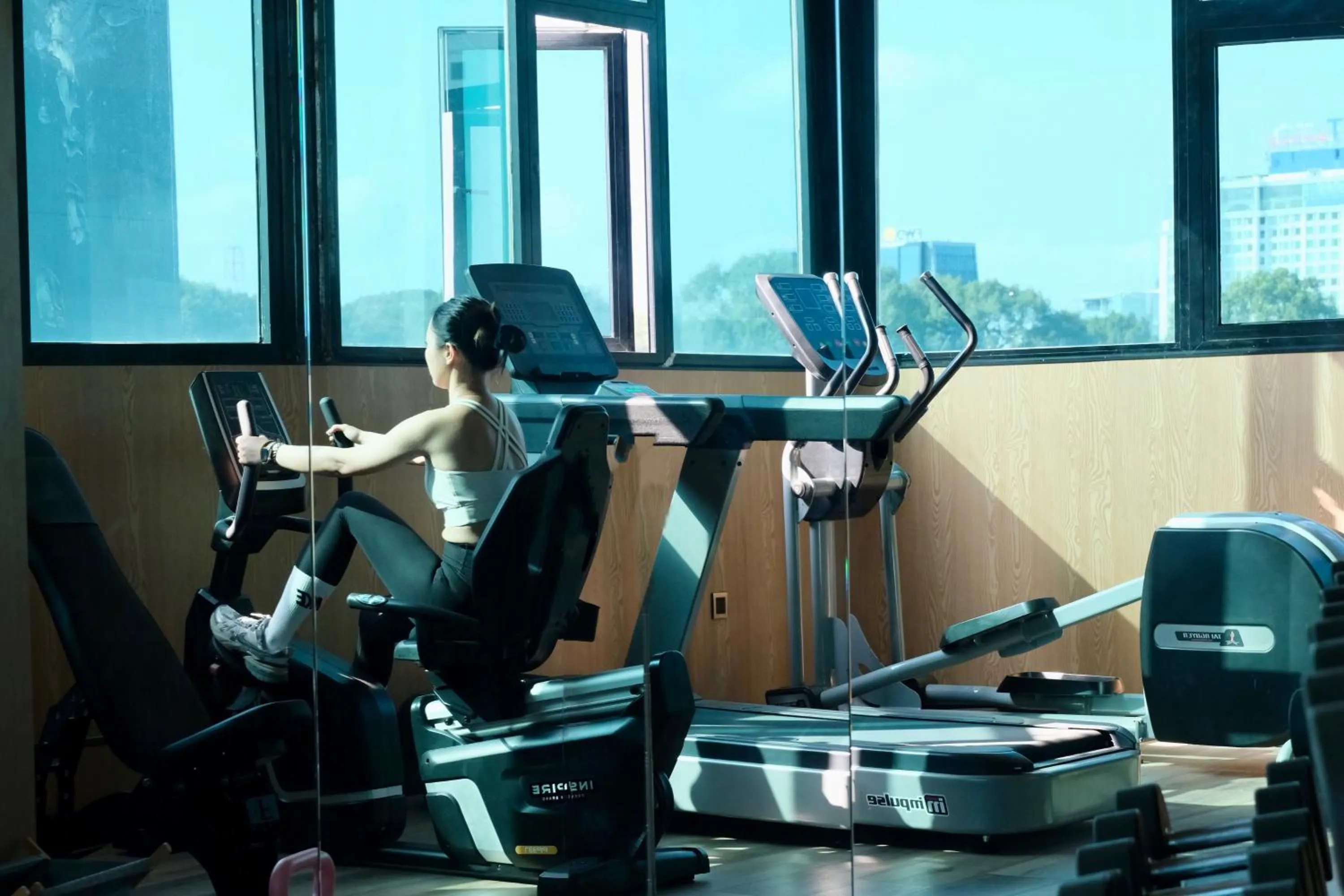 Fitness centre/facilities in Cicilia Saigon Center
