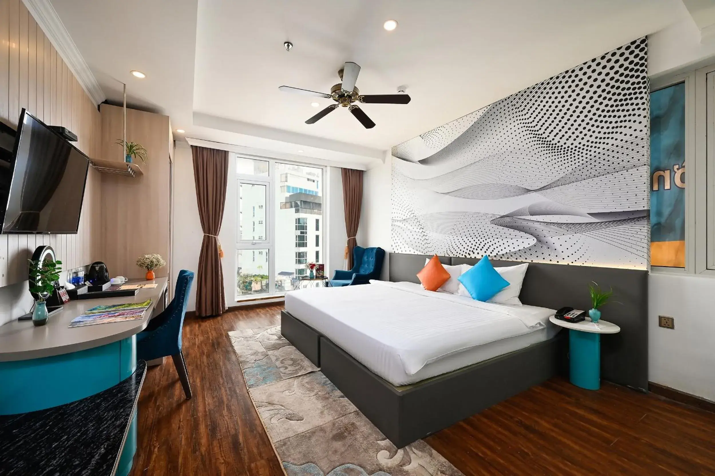 Signature Double or Twin City View in Cicilia City Hotel Saigon Center Signature Double or Twin City View in Cicilia City Hotel Saigon Center