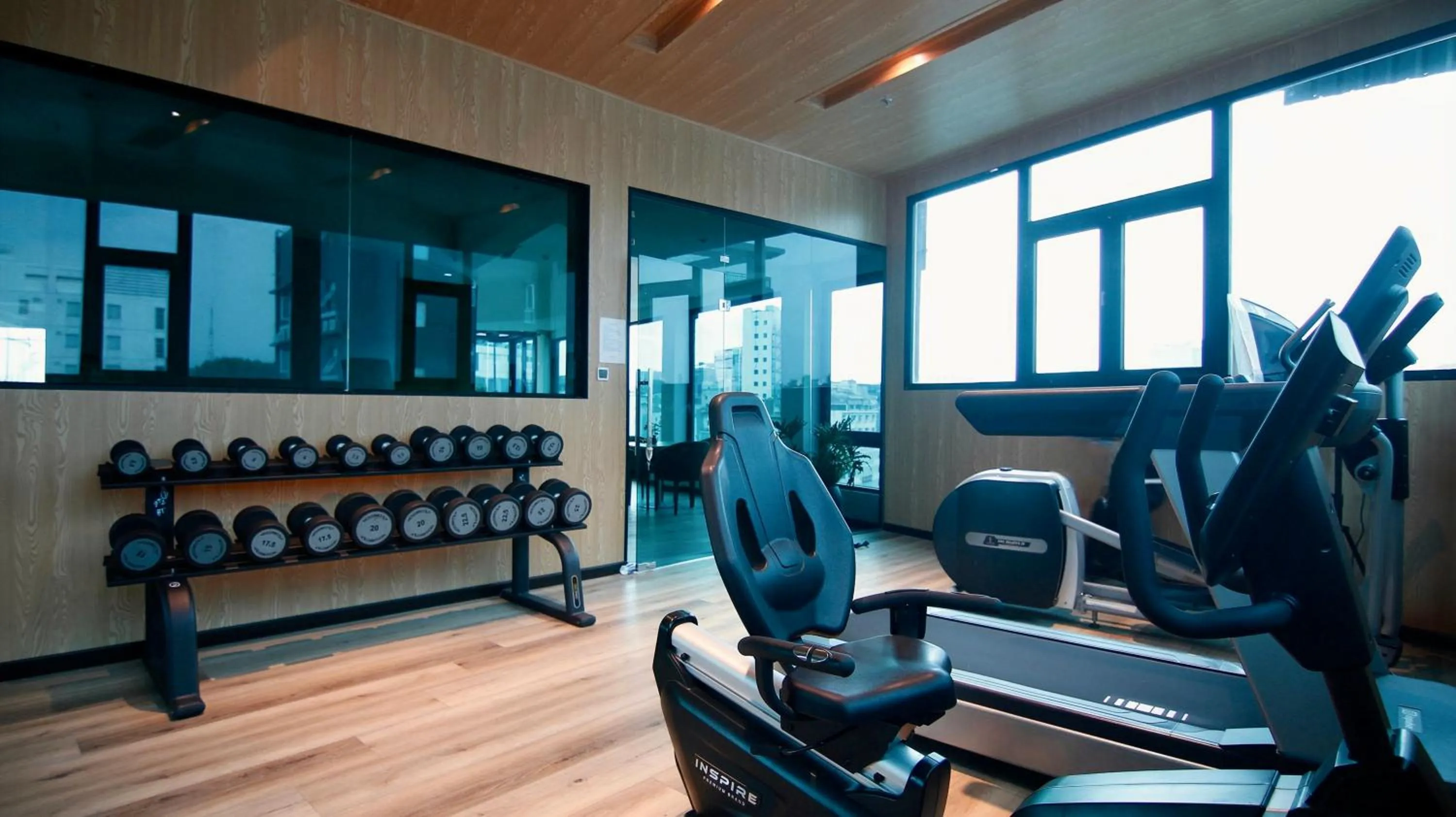Fitness centre/facilities in Cicilia Saigon Center