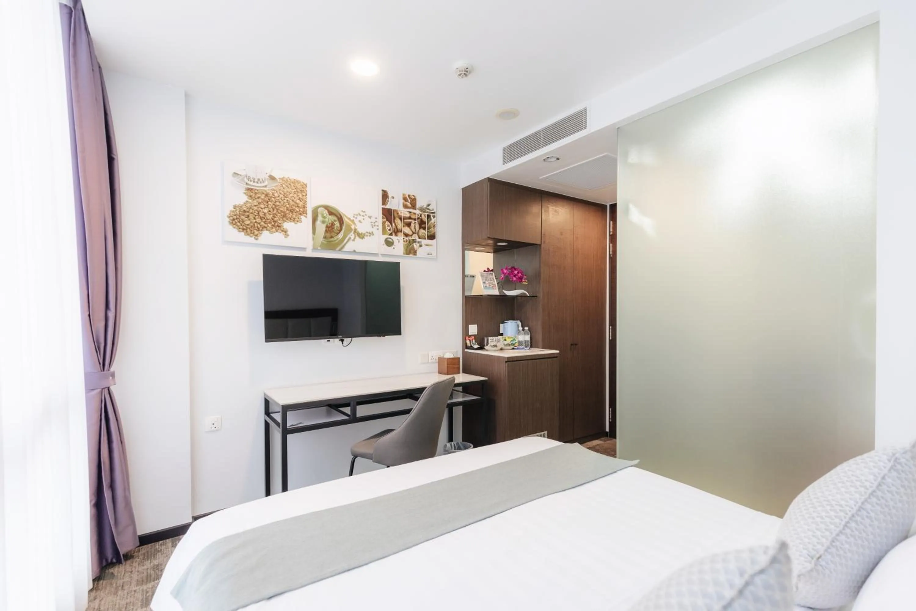 Bed in Santa Grand Hotel East Coast a NuVe Group Collection