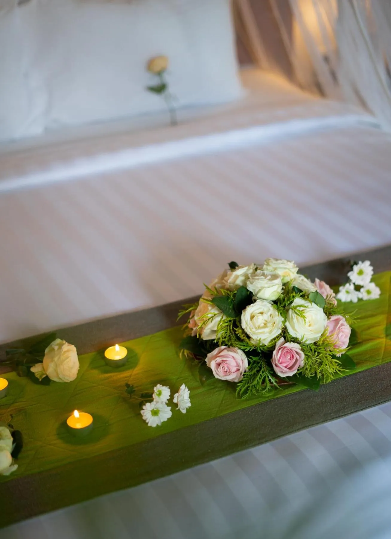 Bed in Mimpi Resort Tulamben