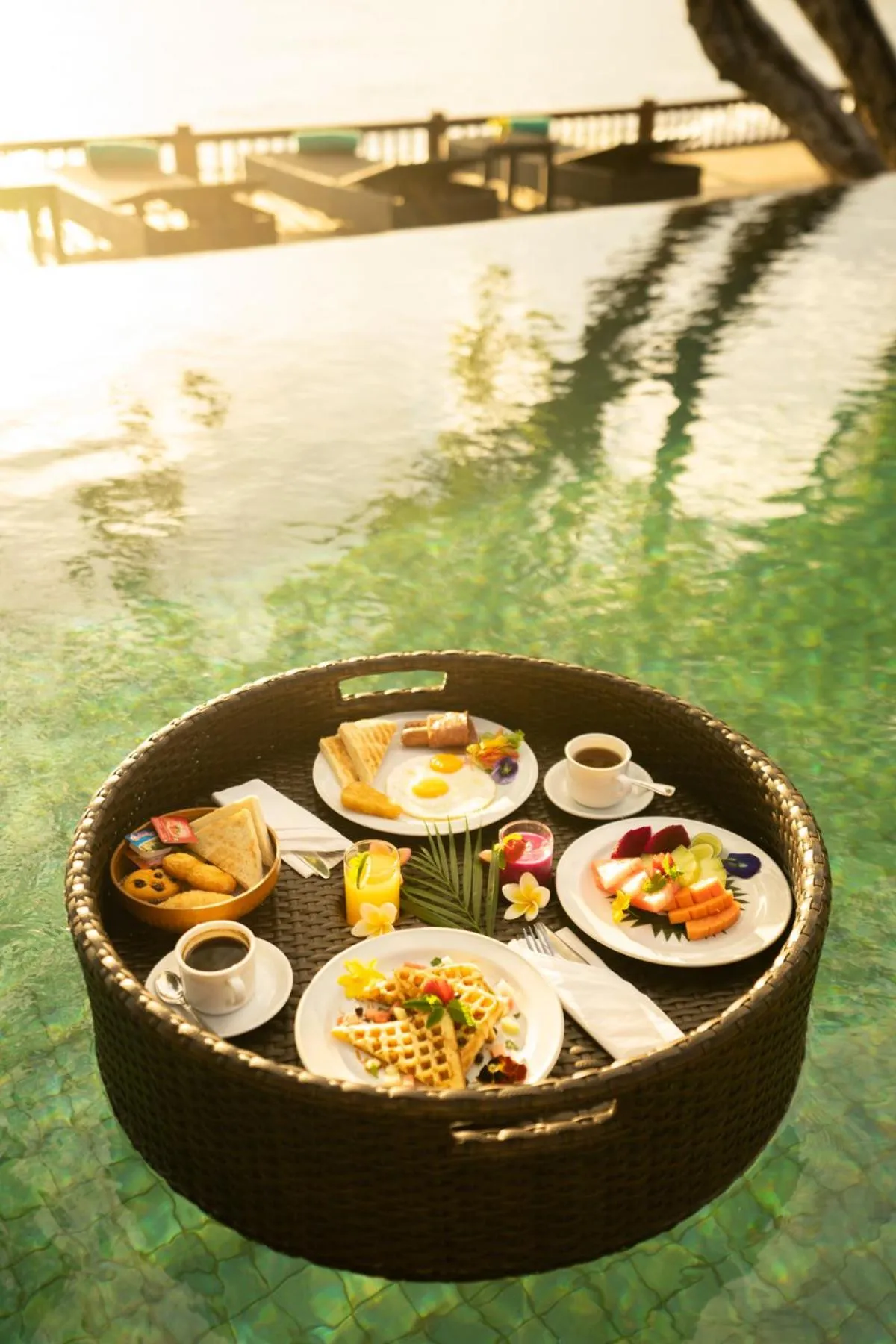 Breakfast in Mimpi Resort Tulamben