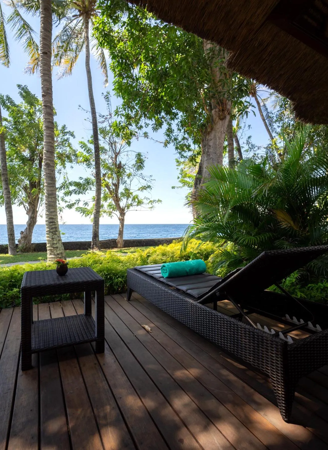Balcony/Terrace in Mimpi Resort Tulamben