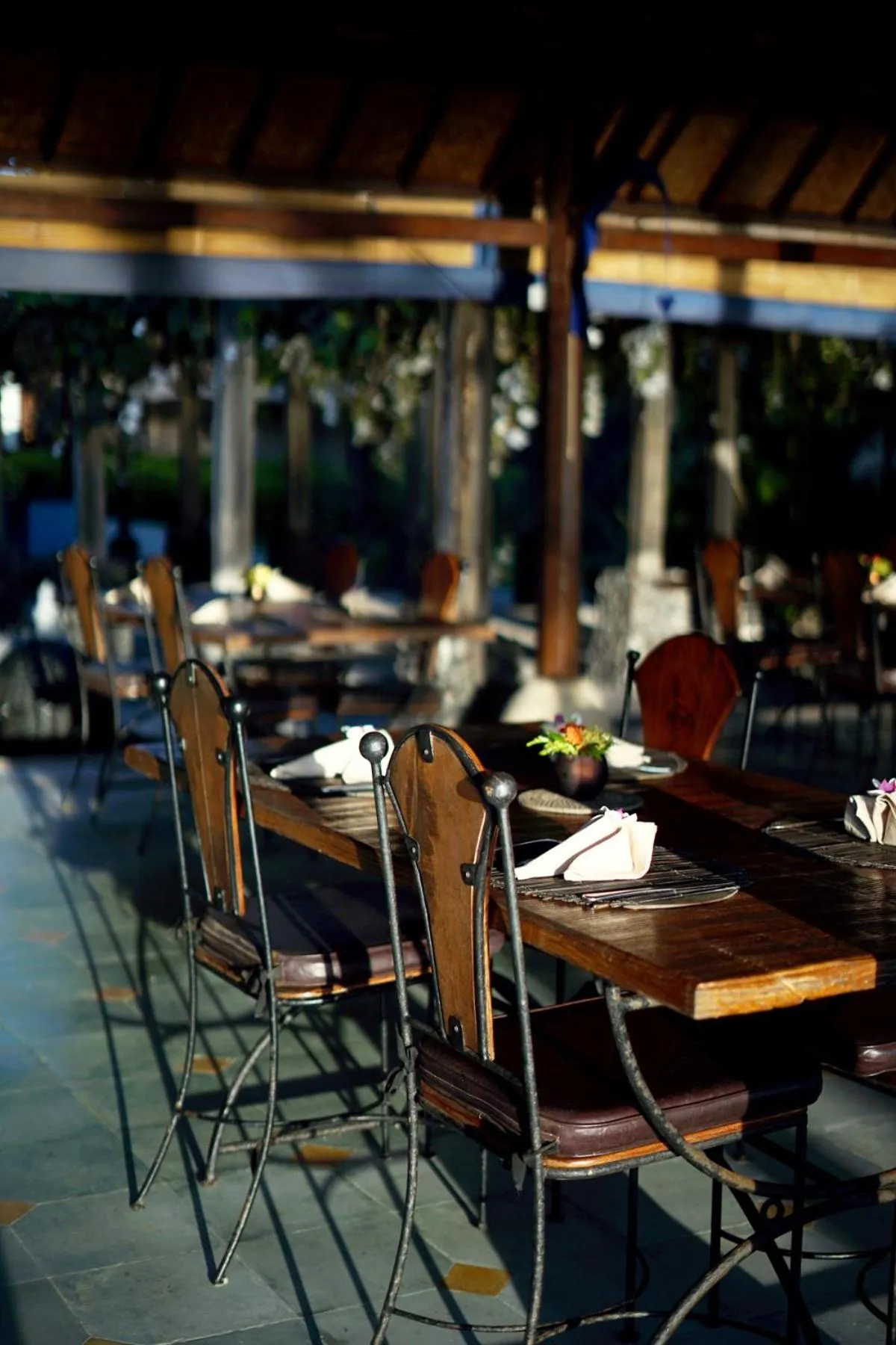 Restaurant/places to eat in Mimpi Resort Tulamben