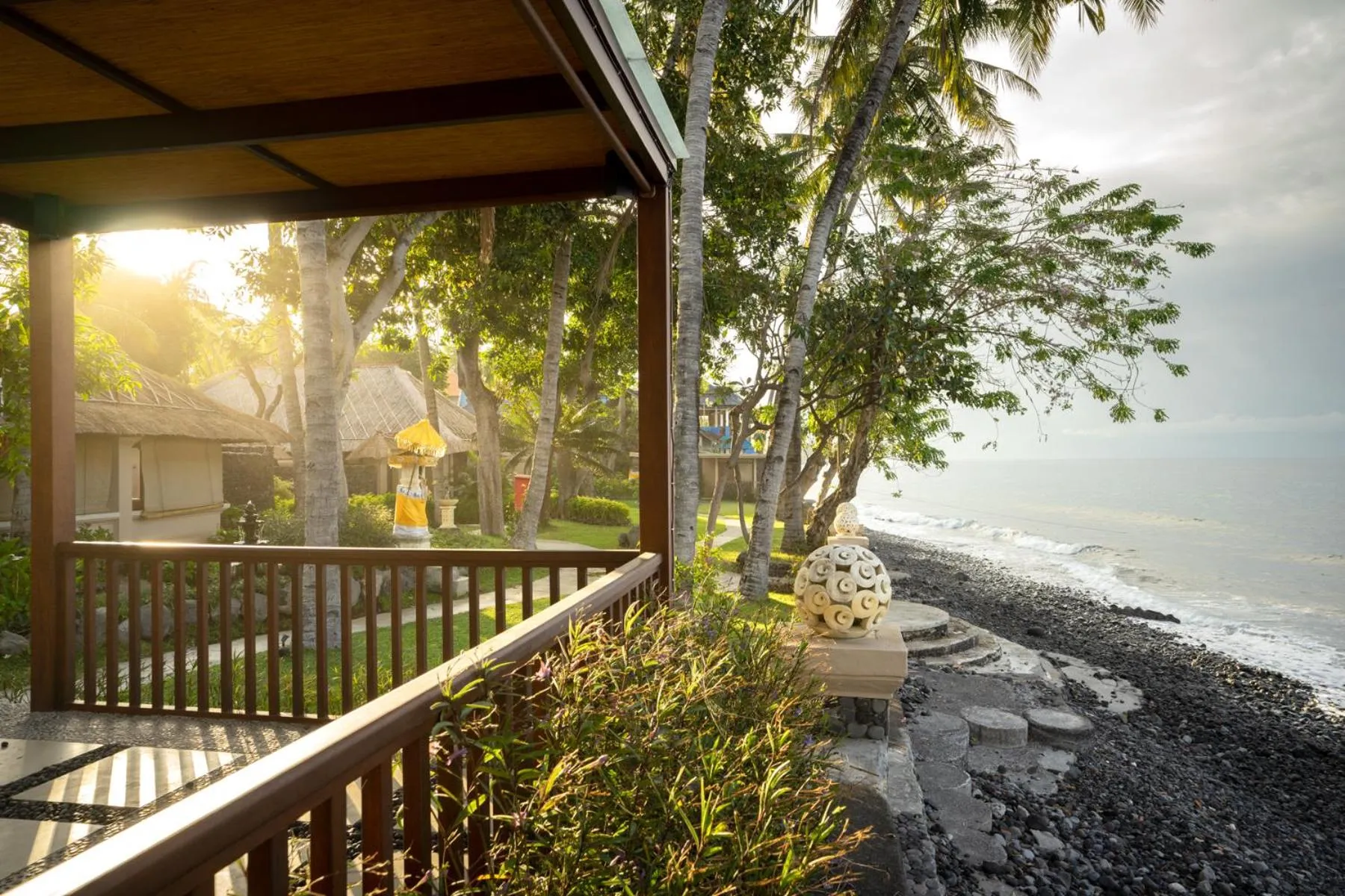 Garden in Mimpi Resort Tulamben