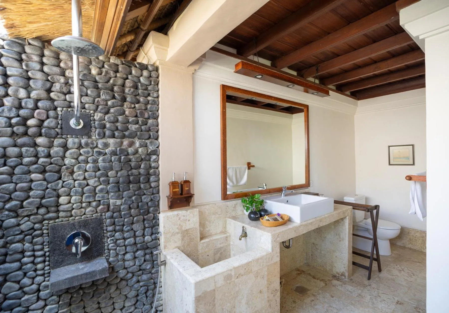 Shower in Mimpi Resort Tulamben