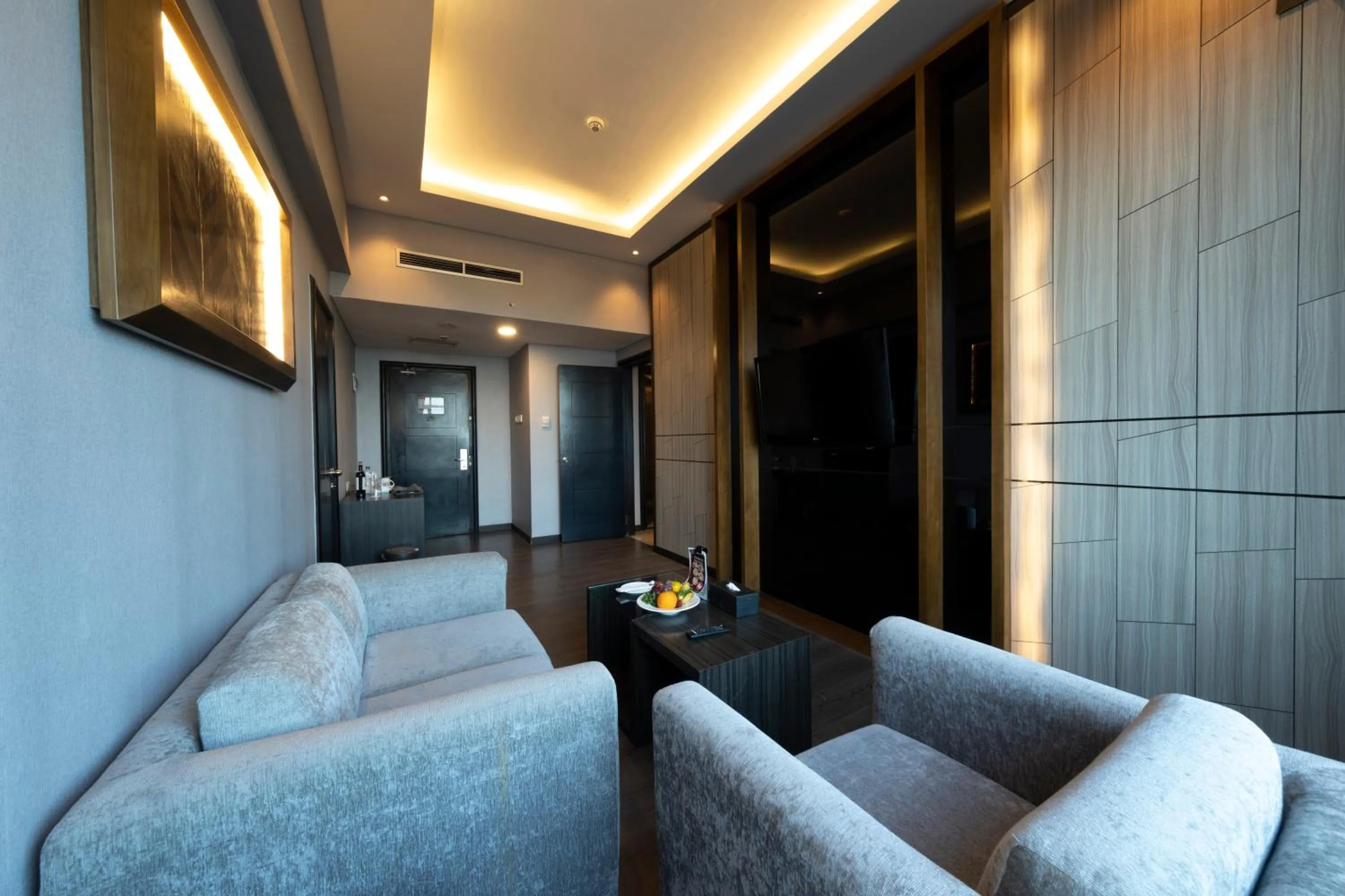 Living room in Grand Jatra Hotel Pekanbaru