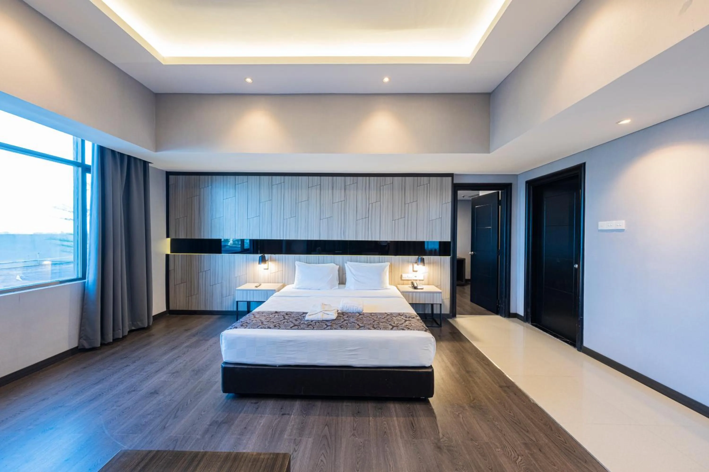 Bedroom, Bed in Grand Jatra Hotel Pekanbaru