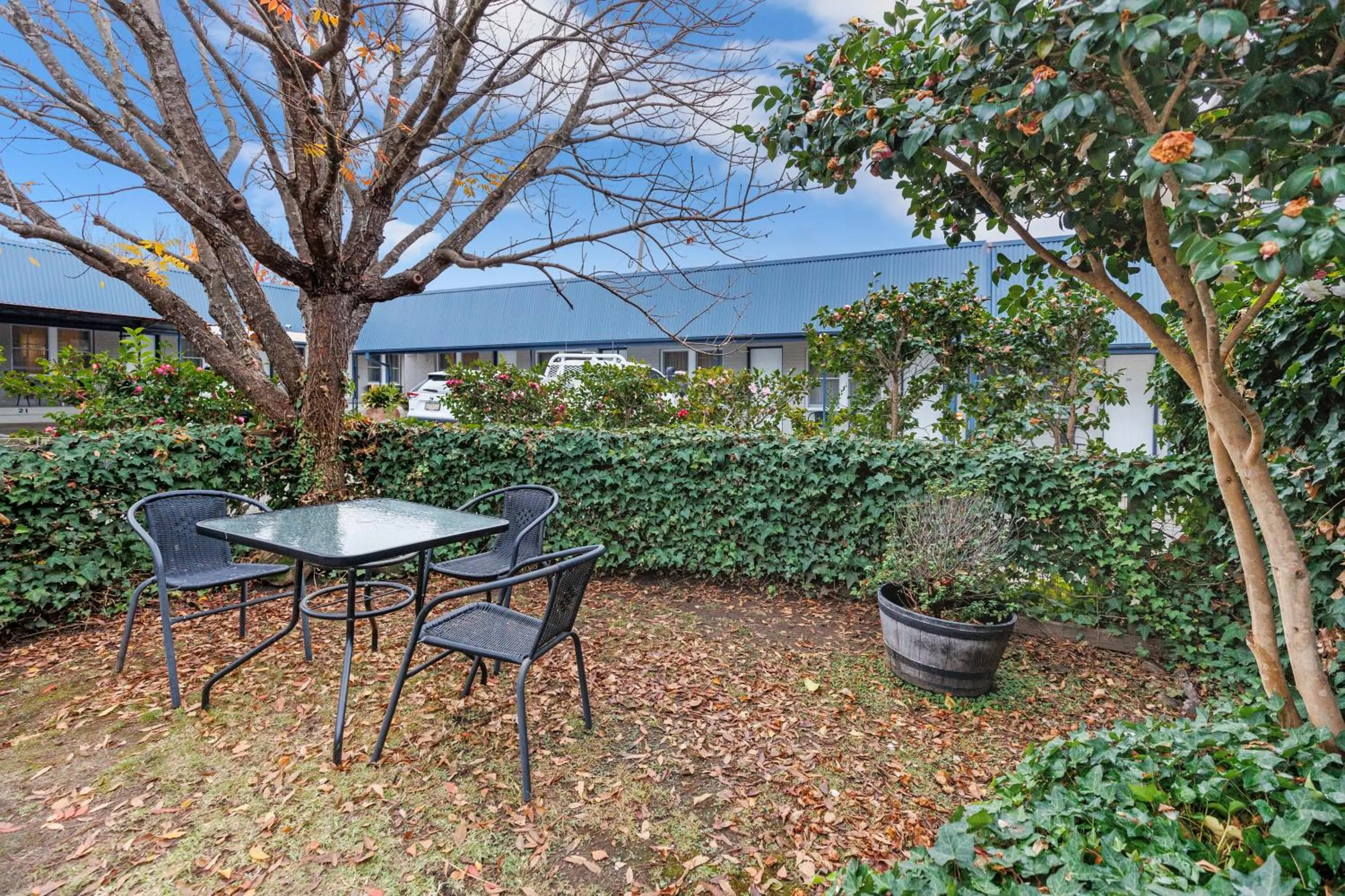 Garden in Amaroo Motel