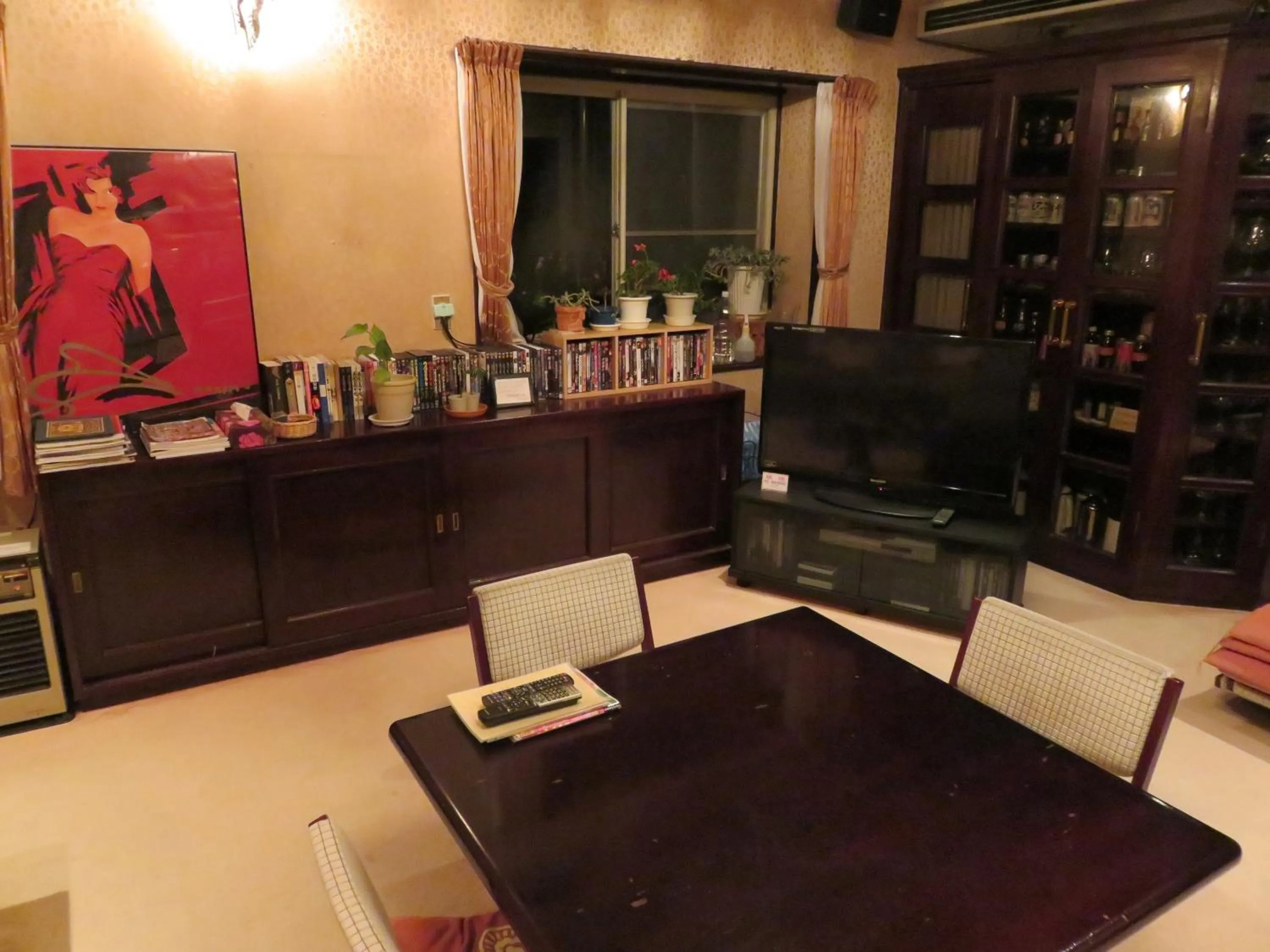 Communal lounge/ TV room in Nikko Pension L'escale