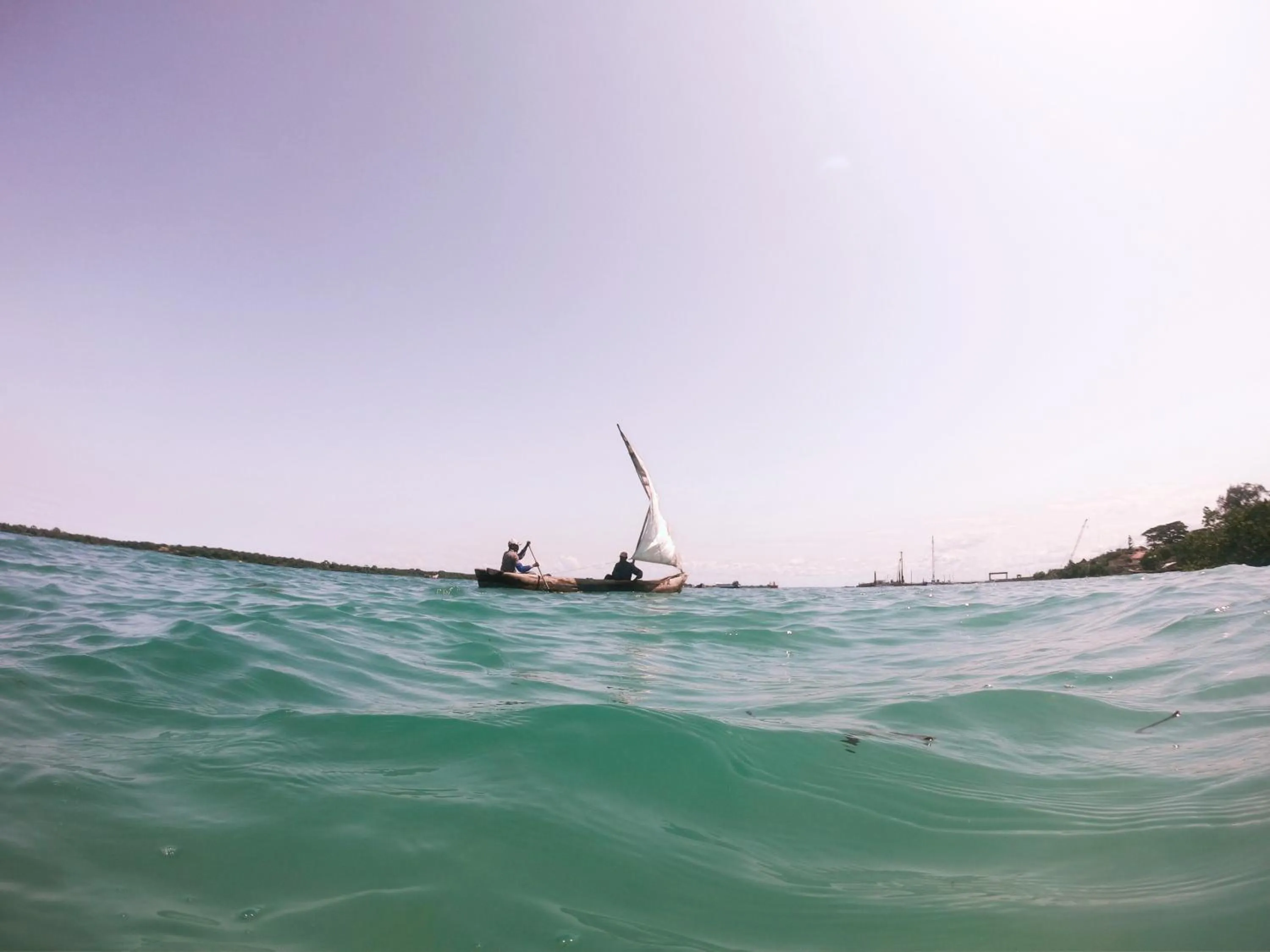 Natural landscape in Shimoni Reef Lodge