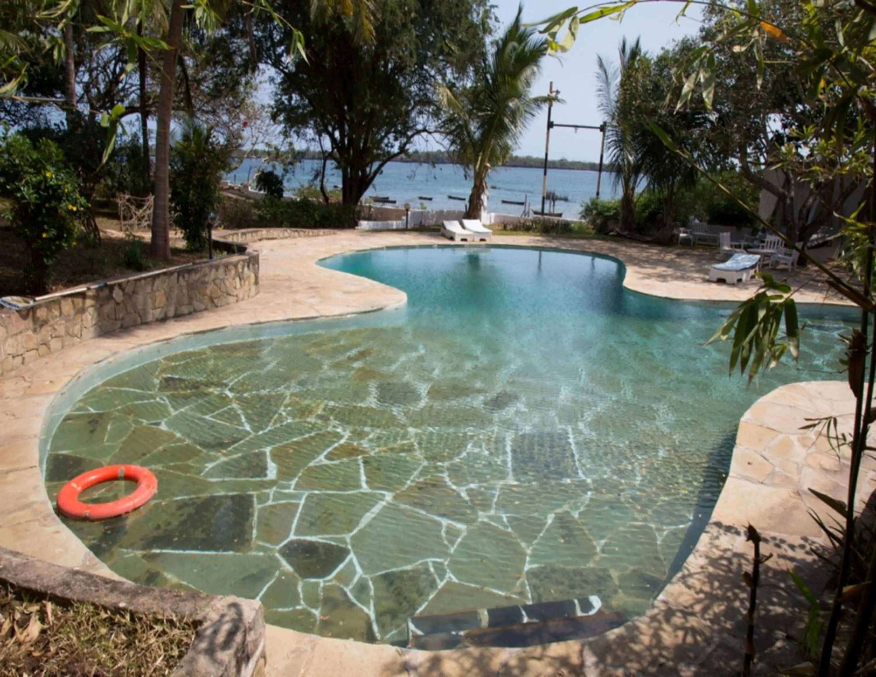 Swimming pool in Shimoni Reef Lodge