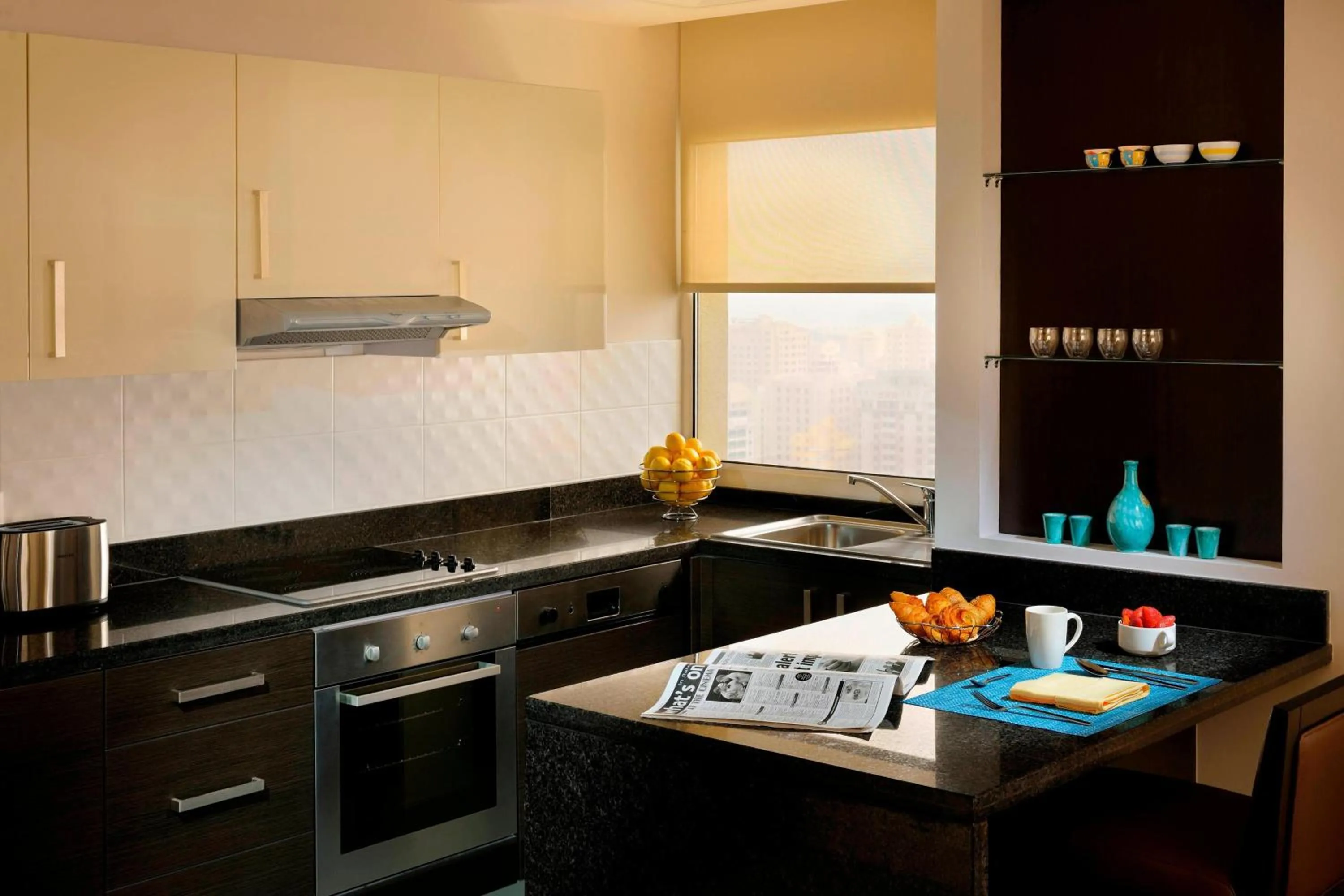 Kitchen or kitchenette in Residence Inn by Marriott Manama Juffair