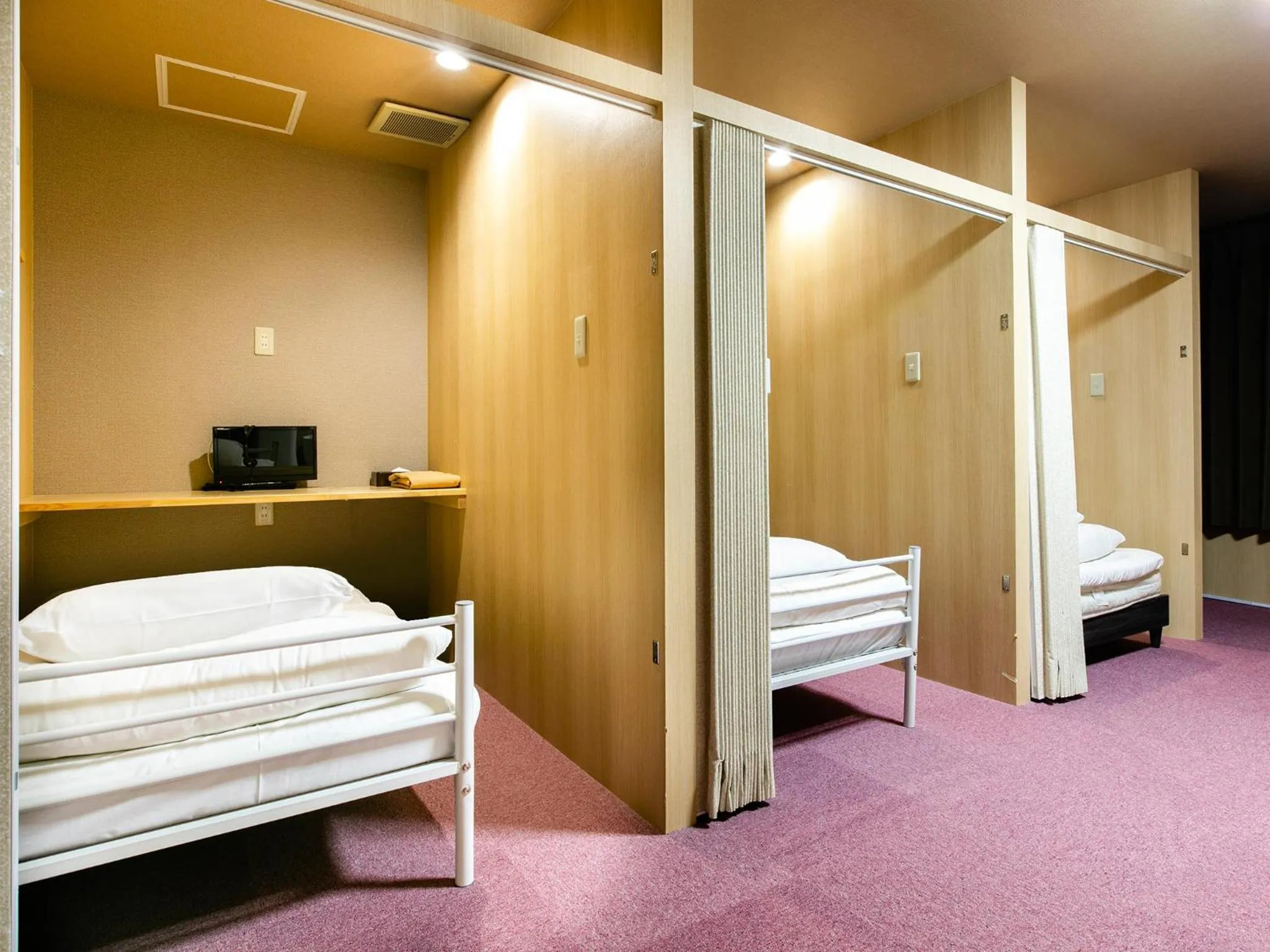 Bed in A-GATE HOTEL 旭川 -Asahikawa-