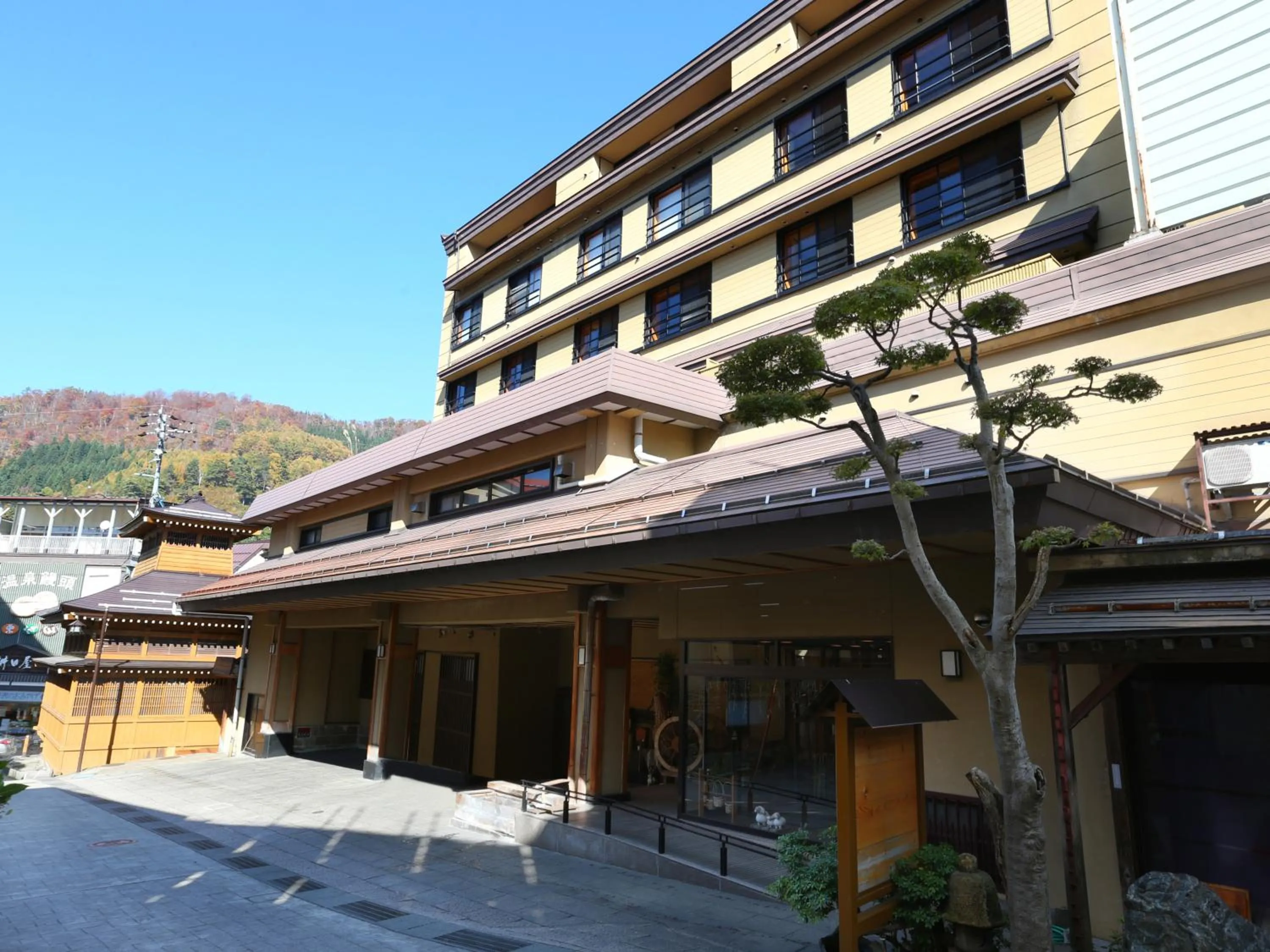 Property building in Ryokan Sakaya