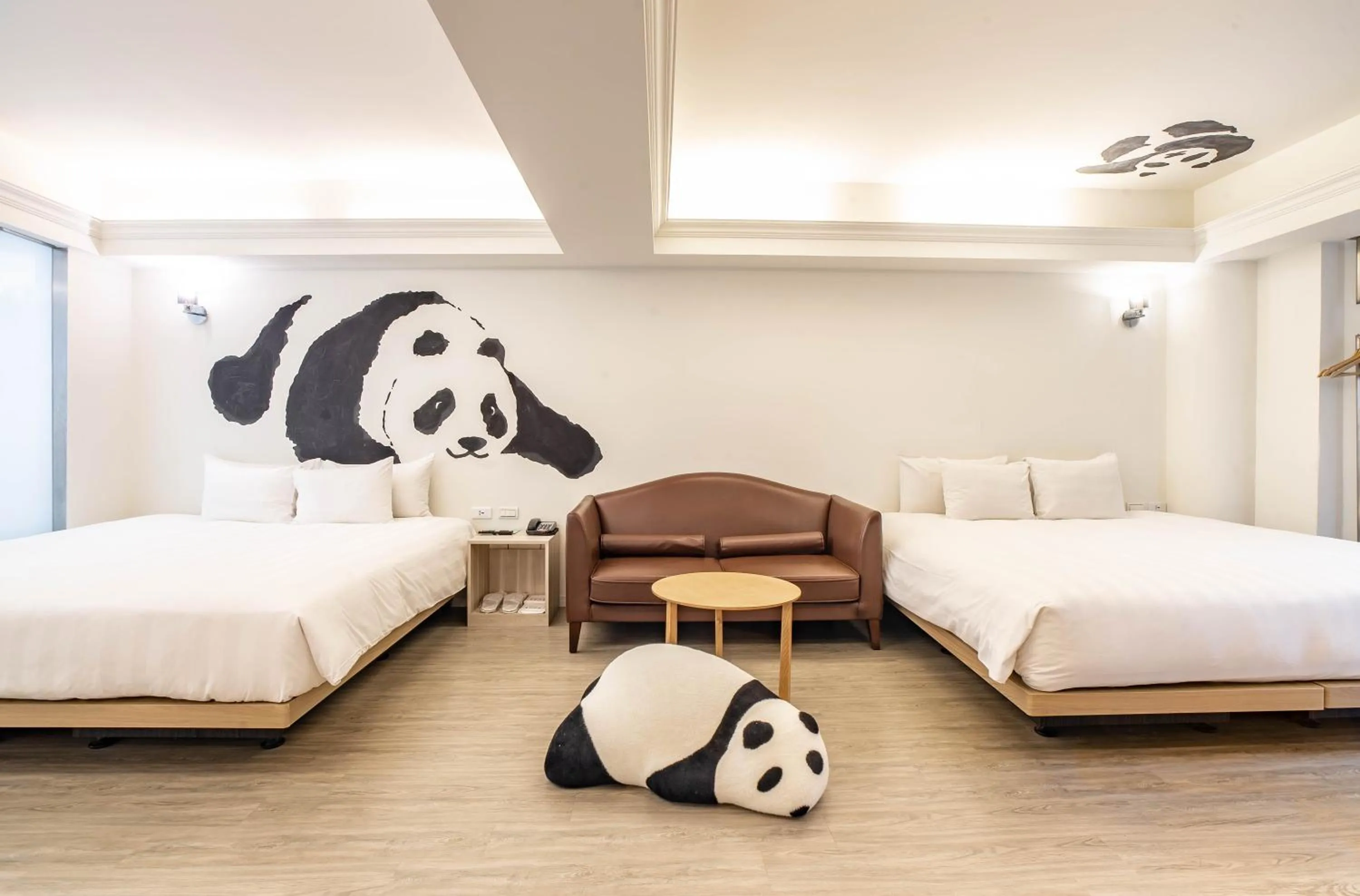 Bed in Hotel Papa Whale-Kaohsiung Formosa Boulevard