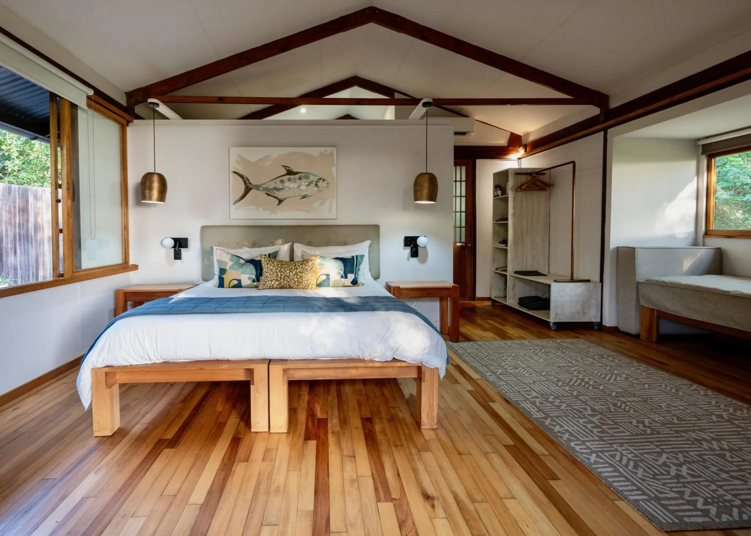 Bedroom, Bed in Makakatana Bay Lodge