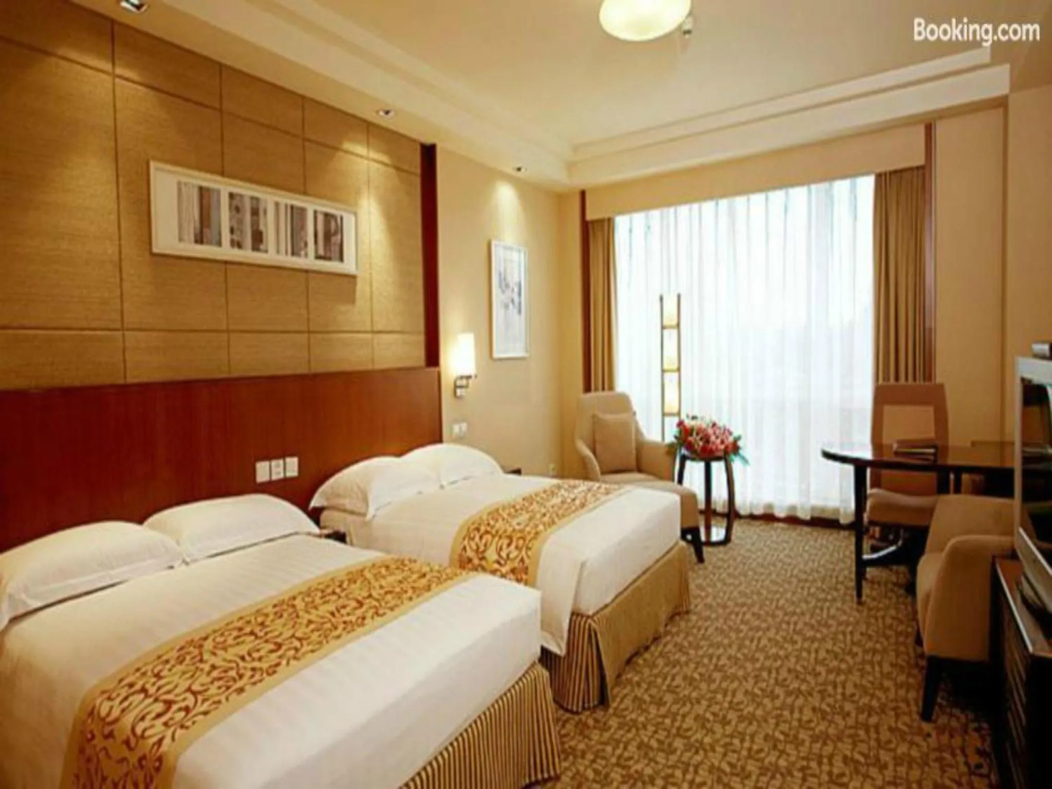 Bedroom, Bed in Ramada Beijing North
