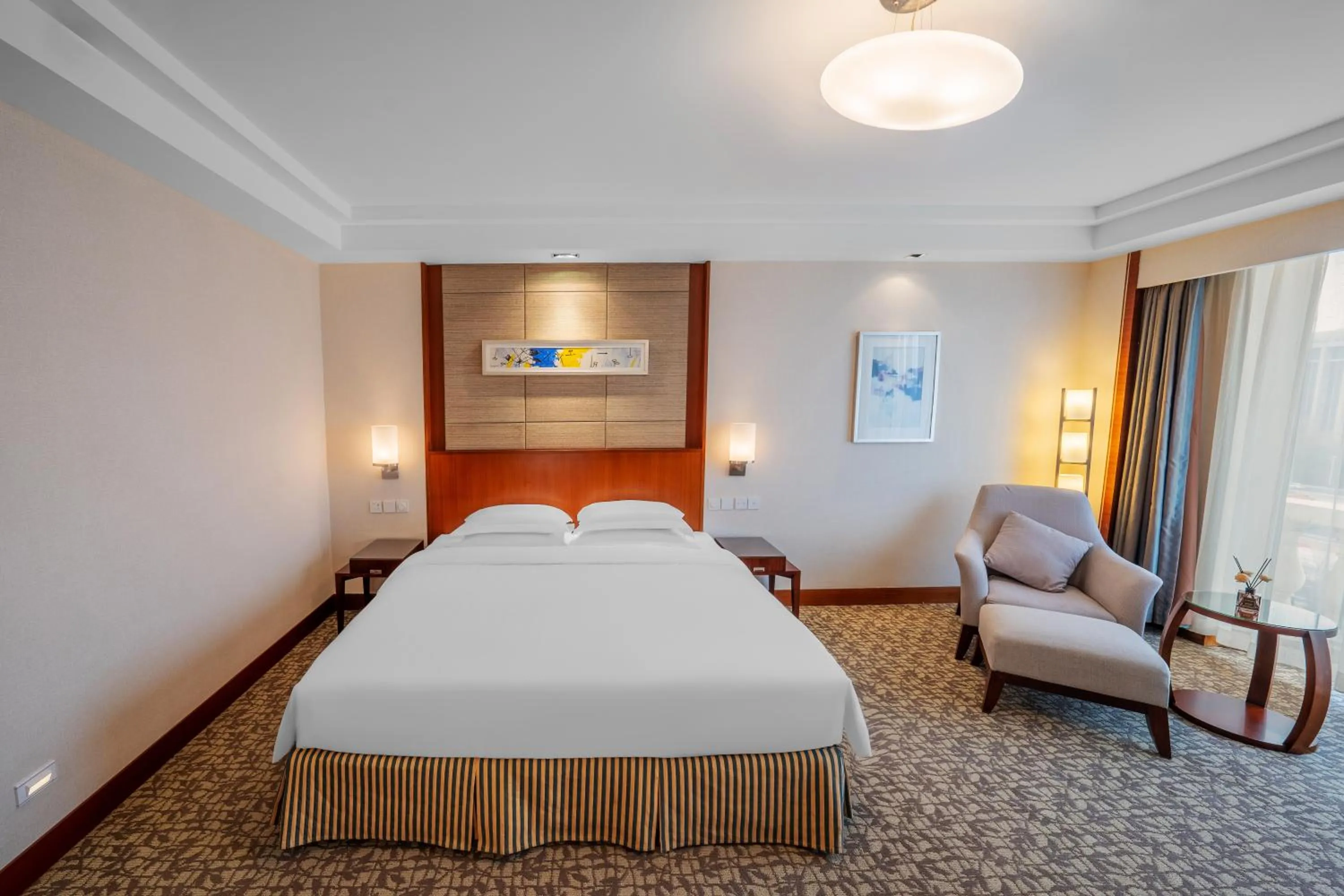 Bedroom, Bed in Ramada Beijing North